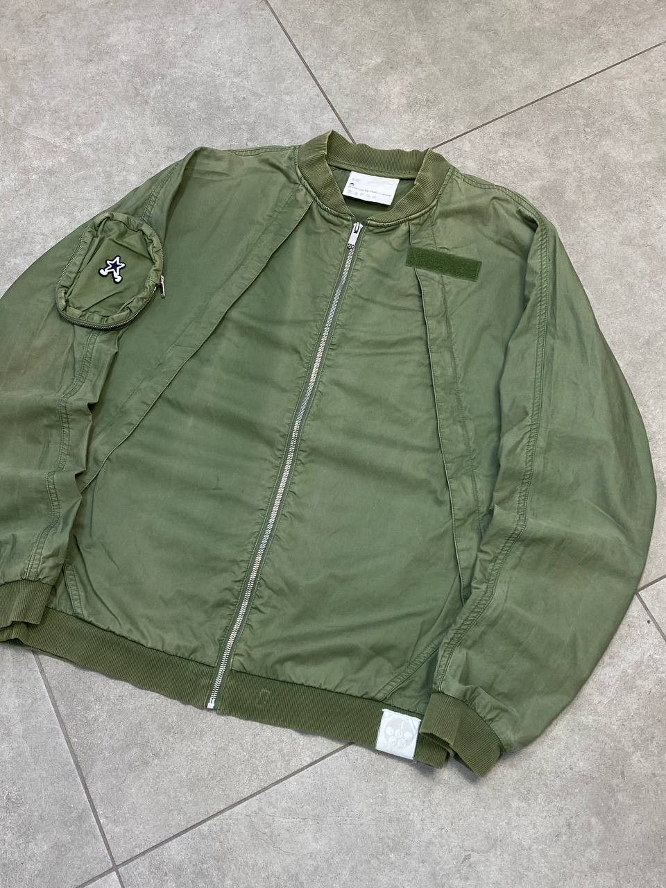 G-Star Marc Newson For G-Star 2011 Army Bomber Jacket Size US S / EU 44-46 / 1 - 3 Thumbnail
