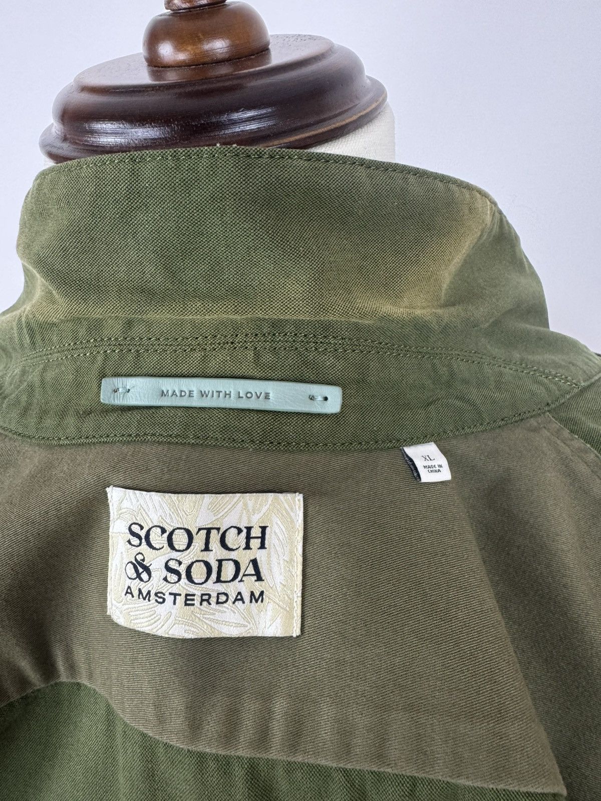 Scotch & Soda Scotch & Soda Army overshirt military jacket Hawaii shirt Size US XL / EU 56 / 4 - 12 Thumbnail