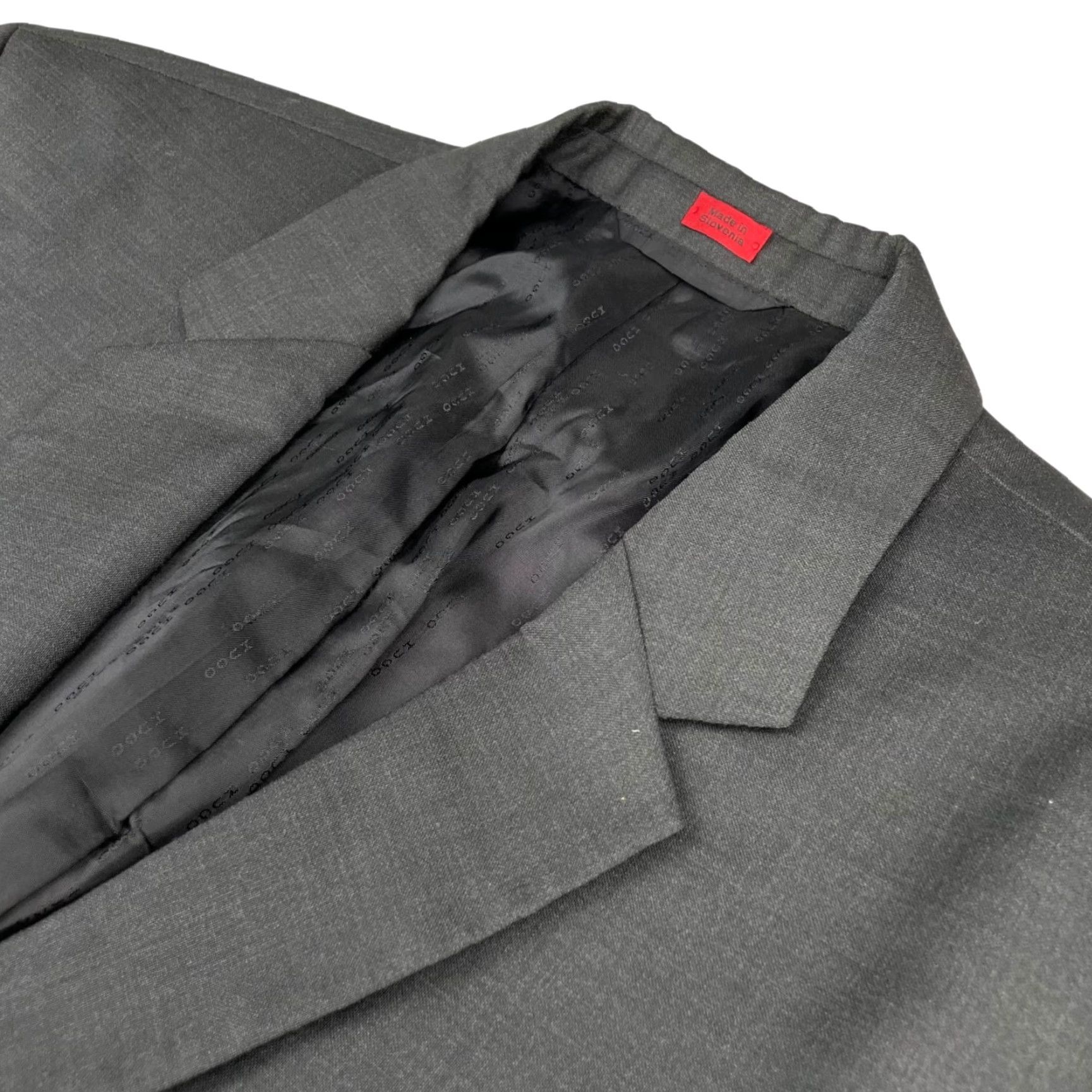 Hugo Boss HUGO BOSS Blazer/Jacket Men’s AerinS 100% Wool Gray 42R Two-Button Notch Lapel Regular Fit Vintage: No Mens Size 42R - 2 Thumbnail