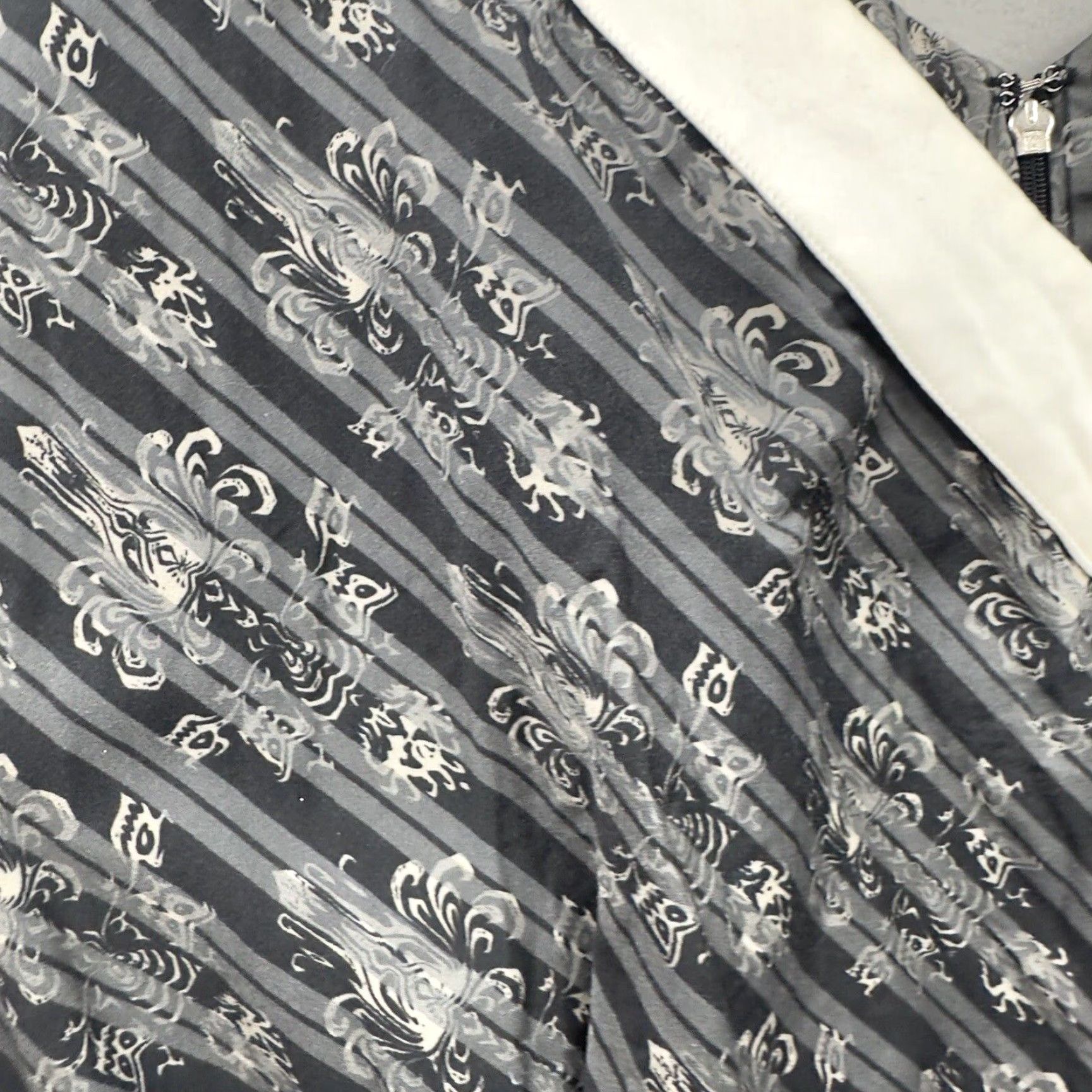 Disney Disney Parks Haunted Mansion Dress Shop Dress Plus 2X Black Floral A-Line, Fit & Flare Womens Halloween Retro 2X Size XXL / US 16-18 / IT 52-54 - 7 Thumbnail