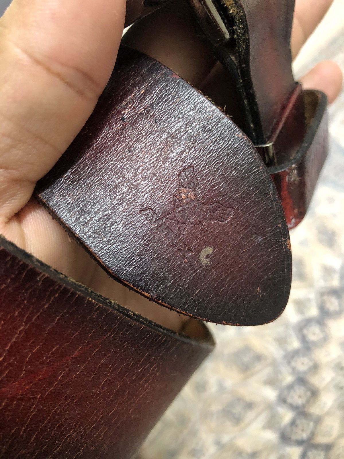 Avirex Vintage Avirex Air Force Leather Belt Size ONE SIZE - 8 Thumbnail