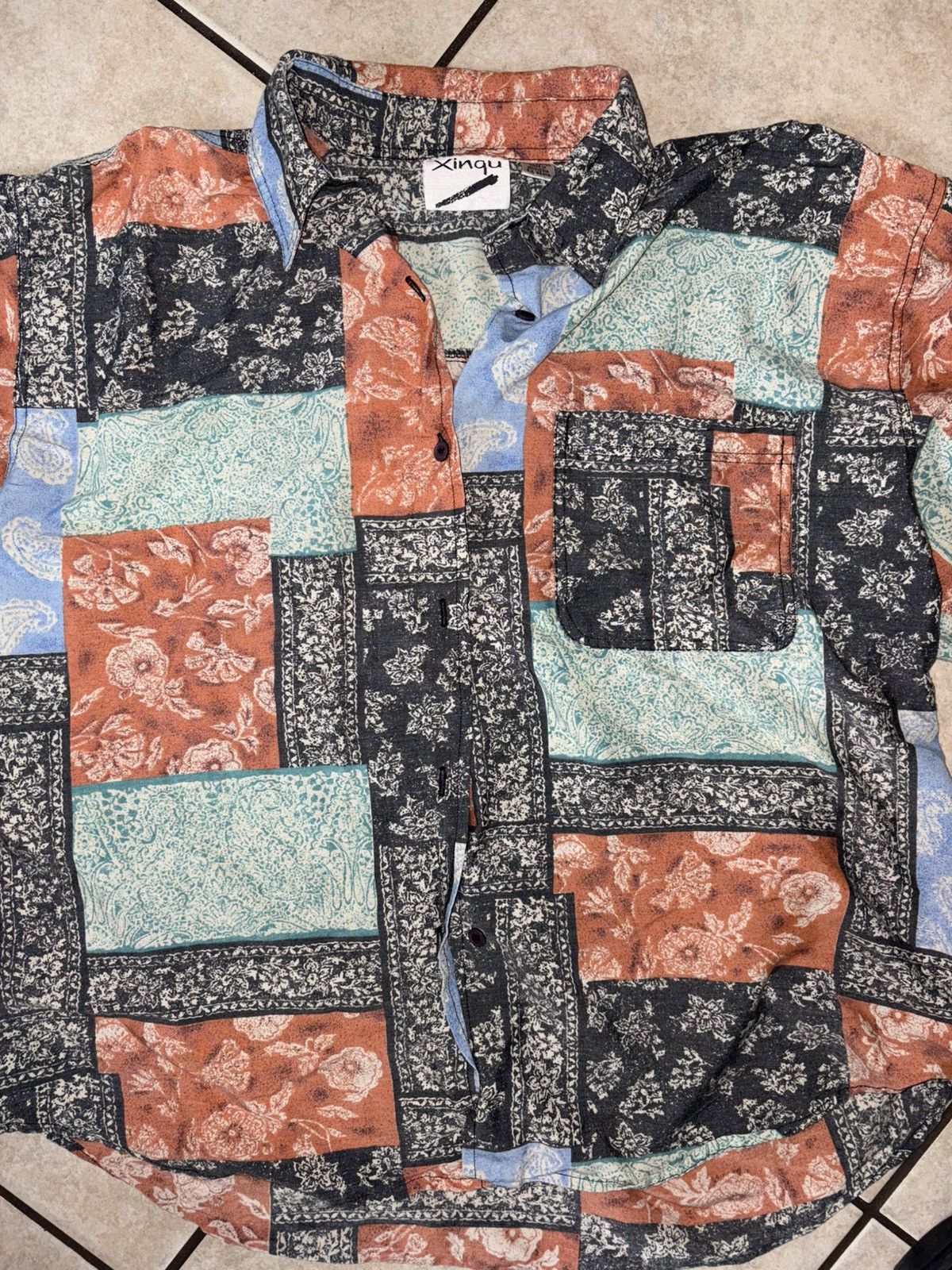 Other Vintage Xingu button up shirt medium Size US M / EU 48-50 / 2 - 3 Thumbnail