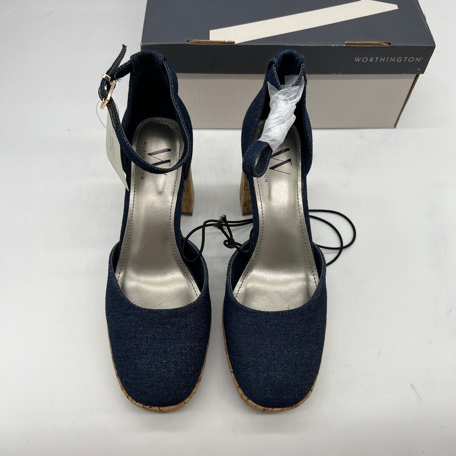 Other Worthington Womens Panama Block Heel Pumps 6 Size US 6 / IT 36 - 4 Thumbnail