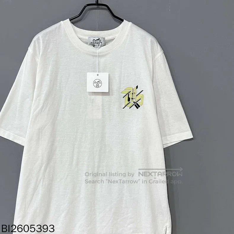 Hermes Hermes SS23 patchwork logo short sleeve Size M / US 6-8 / IT 42-44 - 2 Thumbnail