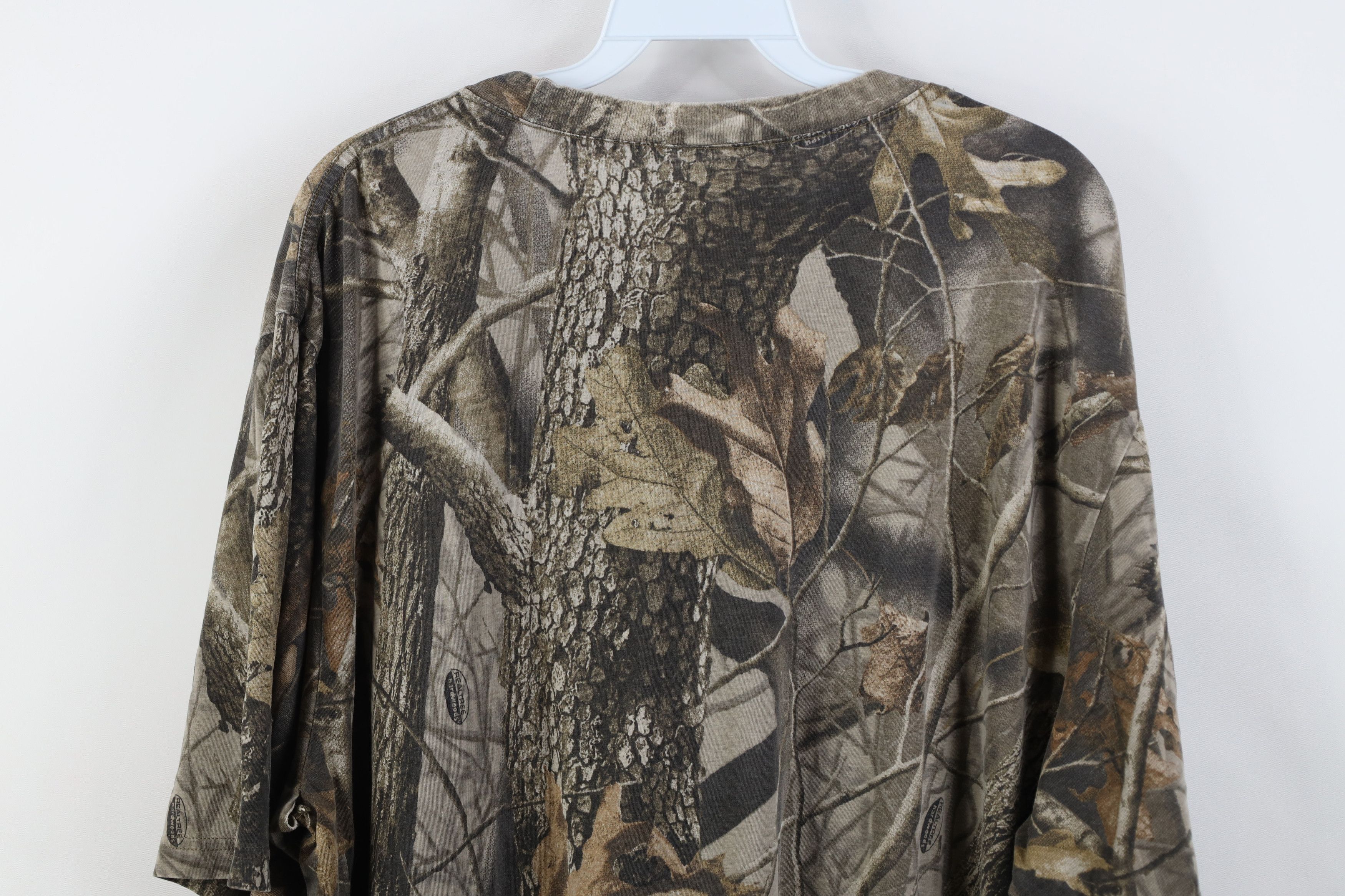 Vintage Vintage 90s Y2K Streetwear Camouflage Pocket T-Shirt Size US XL / EU 56 / 4 - 14 Thumbnail