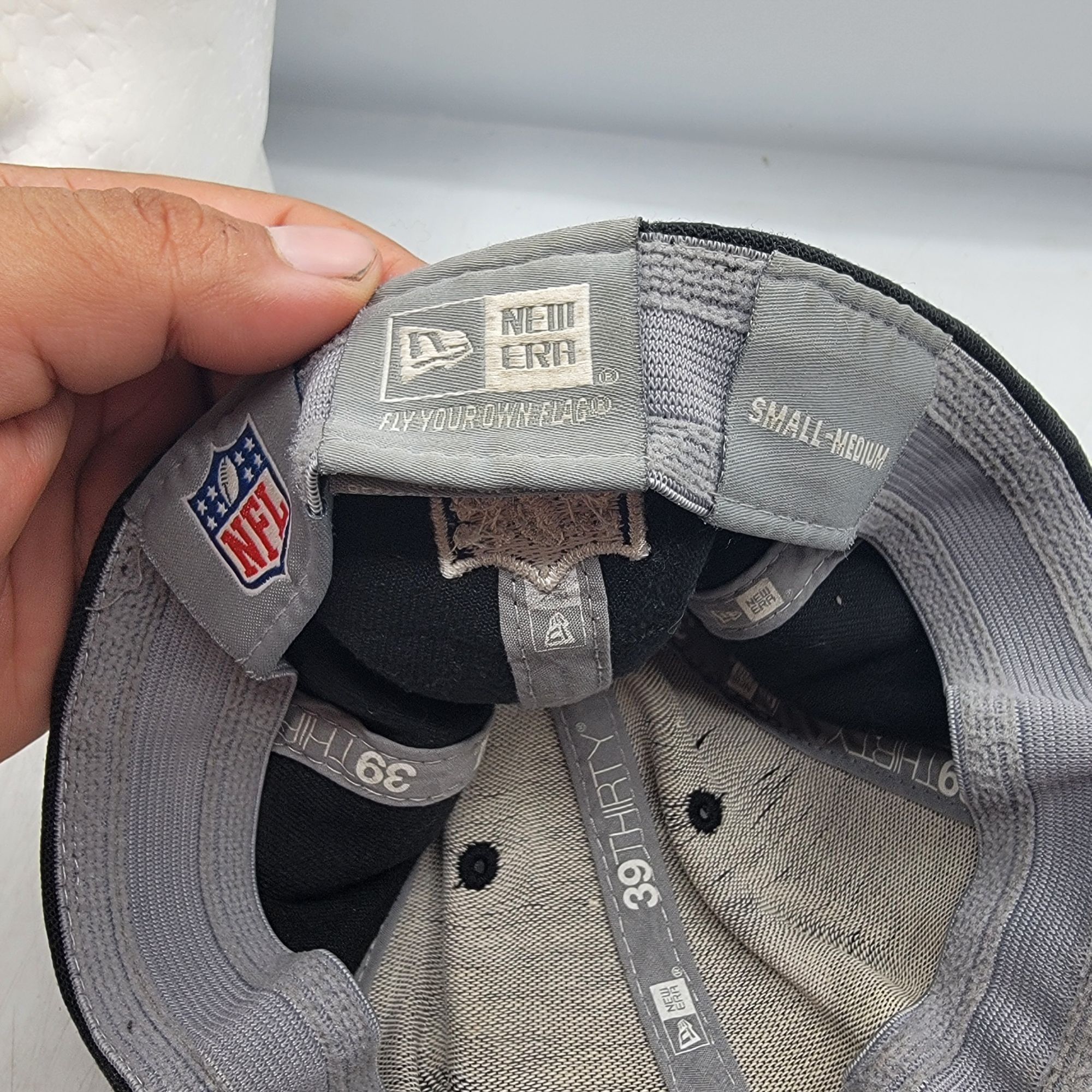 New Era Philadelphia Eagles New Era 39Thirty NFL Cap S/M Gray Teal S Size ONE SIZE - 5 Thumbnail