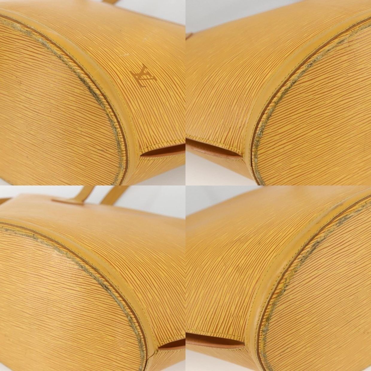 Louis Vuitton Louis Vuitton Epi Saint Jacques Shopping Shoulder Bag Yellow Size ONE SIZE - 12 Thumbnail