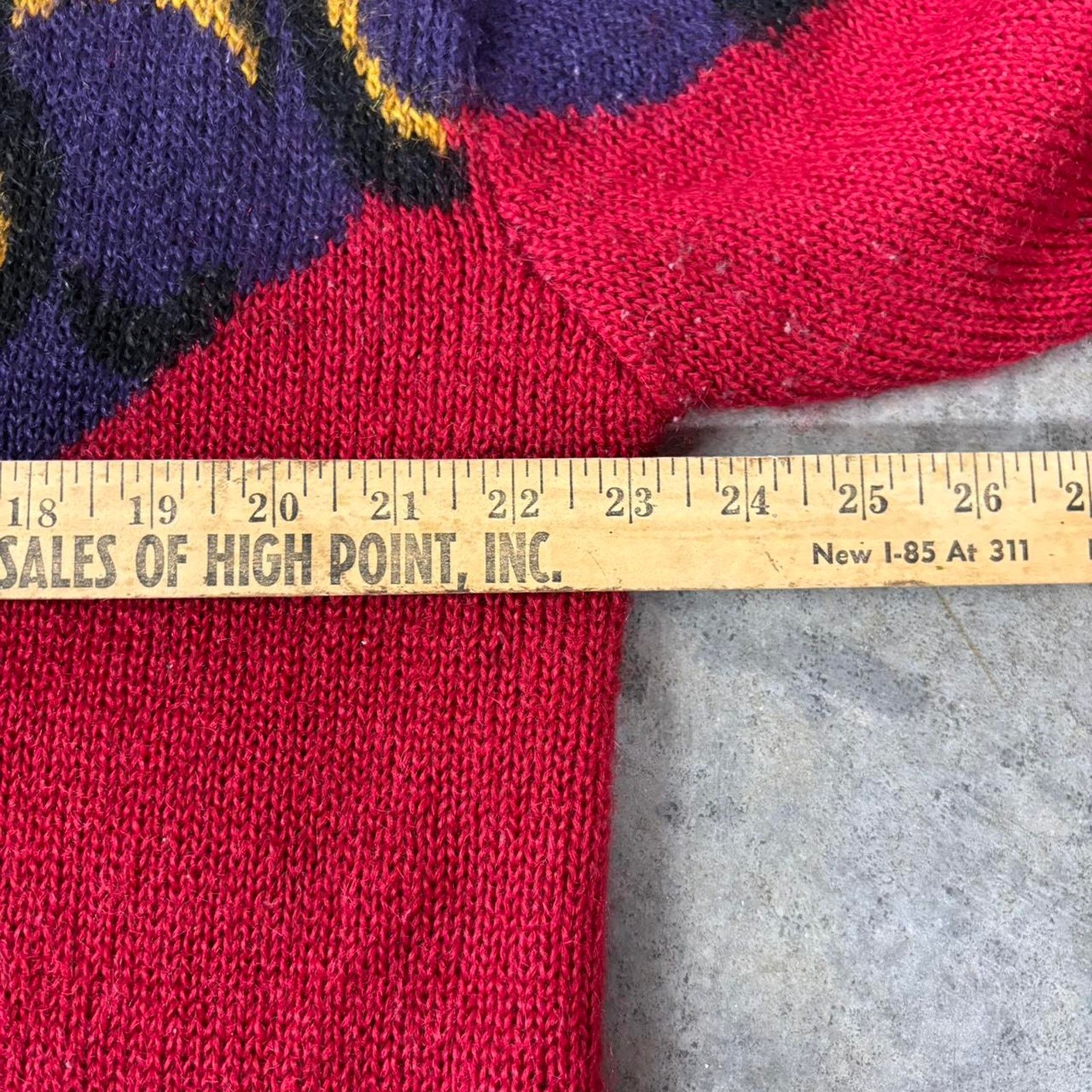 Vintage 90s Mohair Wool Whimsygoth Cardigan Size L / US 10 / IT 46 - 3 Thumbnail