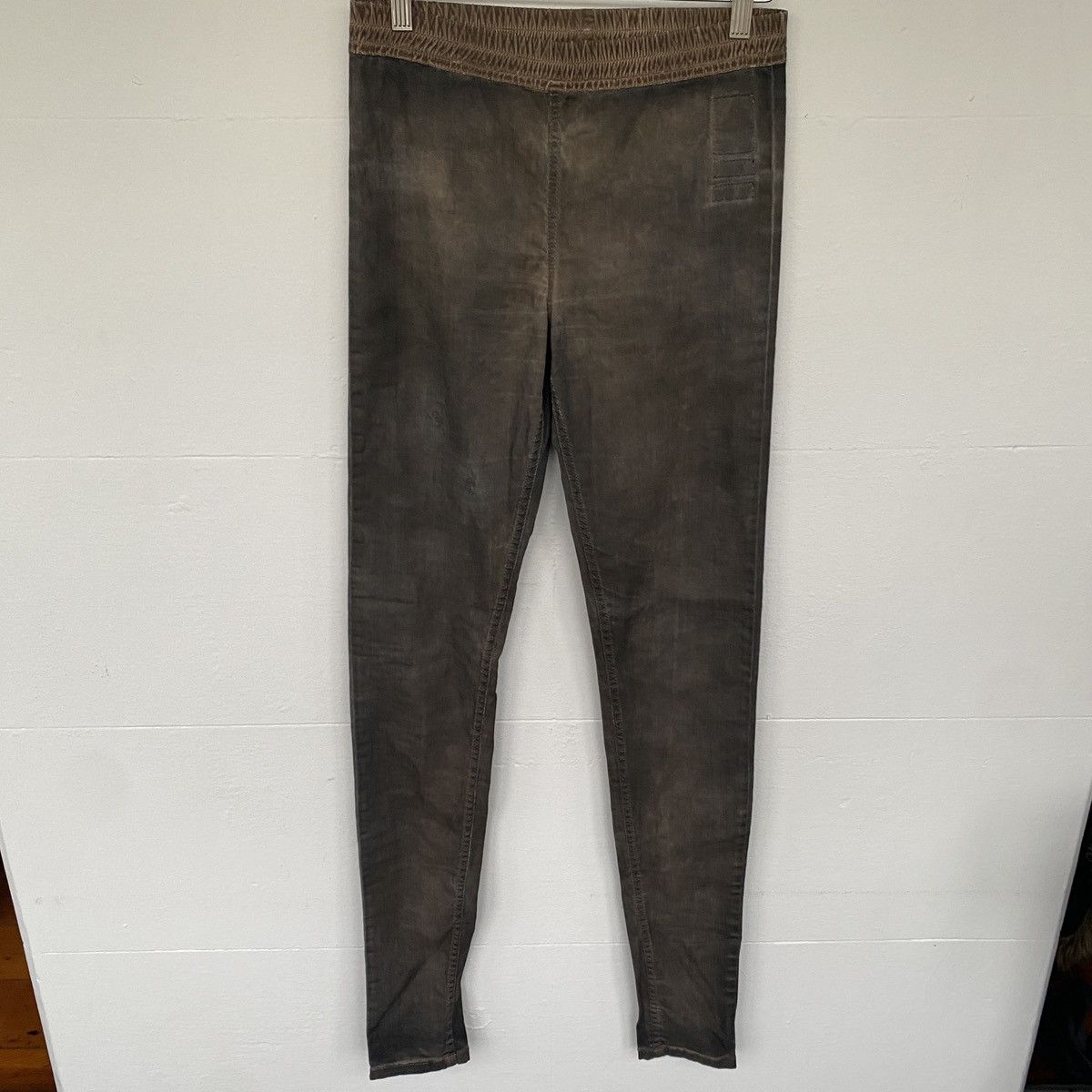 Rick Owens Drkshdw Rick Owens Drkshdw Waxed Leggings Size 30" / US 8 / IT 44 - 2 Thumbnail