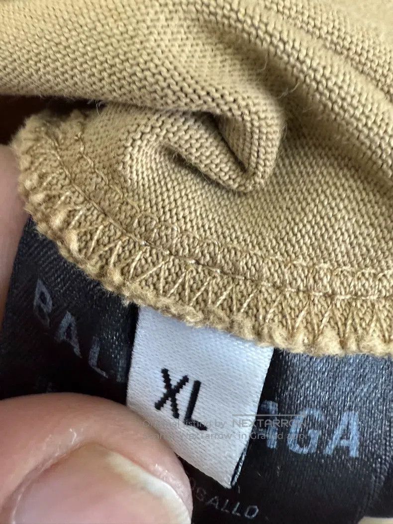 Balenciaga Balenciaga Loose Round Neck Letter Embroidery Logo Short S Size US XL / EU 56 / 4 - 7 Thumbnail