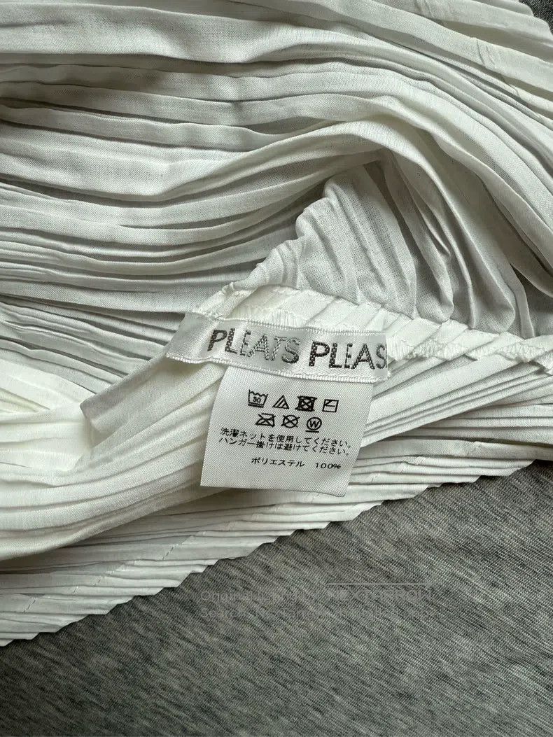 Issey Miyake Issey Miyake White Short Sleeve Size L / US 10 / IT 46 - 4 Thumbnail