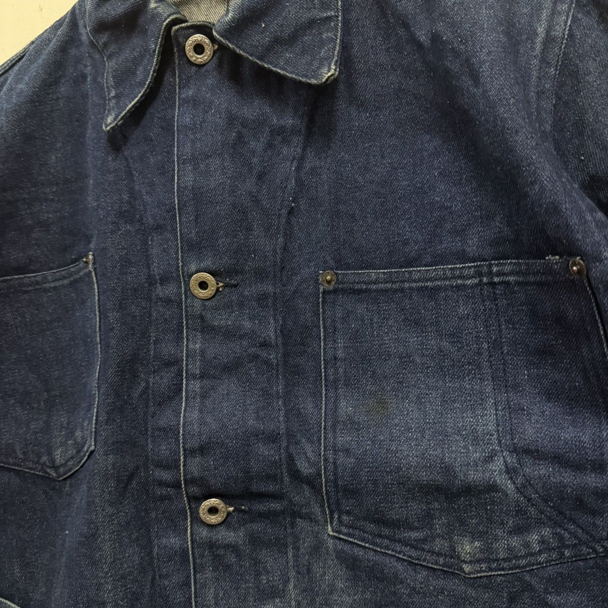 Japanese Brand Vintage Denim Chore Jacket Japanese Brand Size US M / EU 48-50 / 2 - 7 Thumbnail