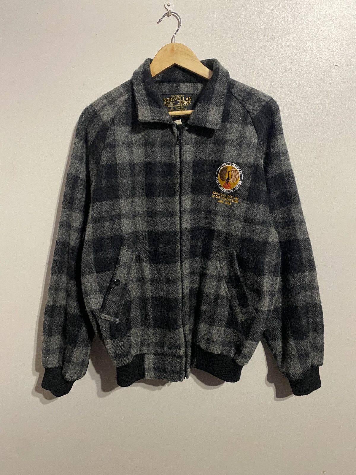 Vintage Vintage Norwellan Bluey Junior lumberjacket Size US L / EU 52-54 / 3 - 1 Thumbnail
