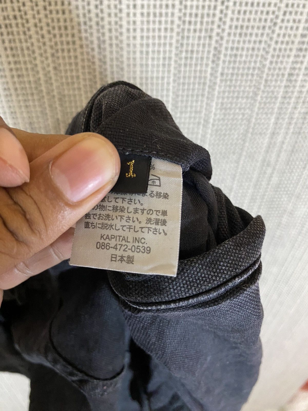 Kapital 🔥KAPITAL CLOUD PANT BLACK VERY RARE DESIGN 🔥 Size US 31 - 9 Thumbnail