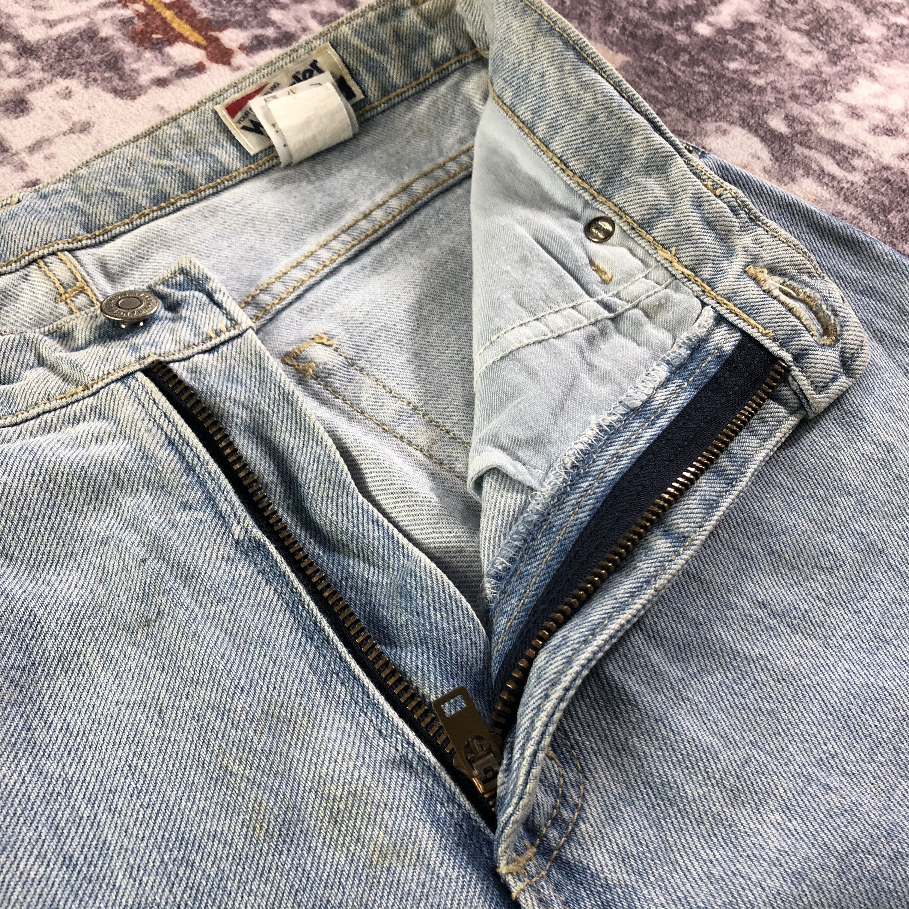 Vintage × Wrangler Vintage Light Wash Wrangler Jeans-JM3230 Size US 30 / EU 46 - 7 Thumbnail