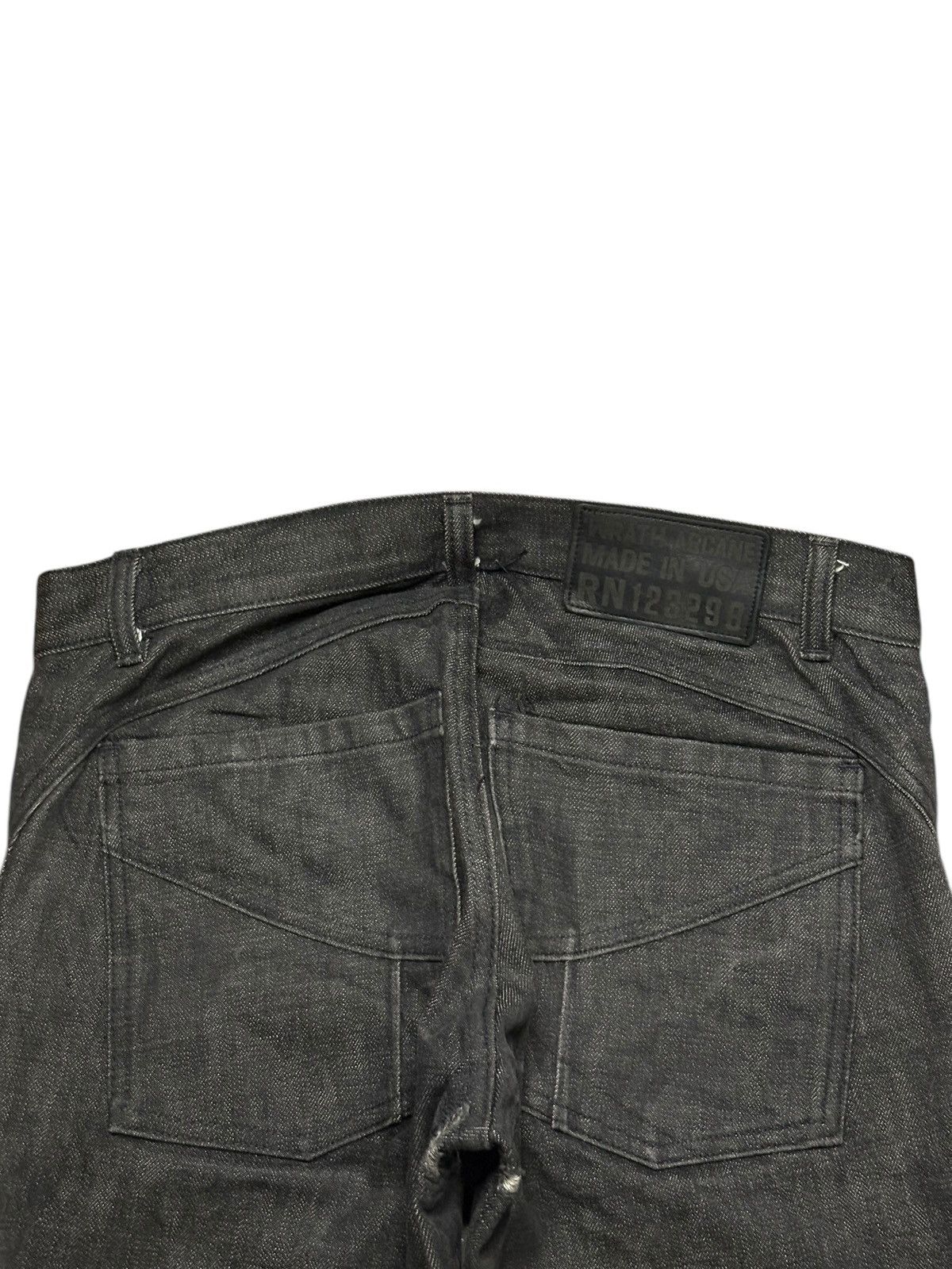 Other Vintage Japanese Brand Faded Wash Distressed Slim Jeans Size US 31 - 8 Thumbnail