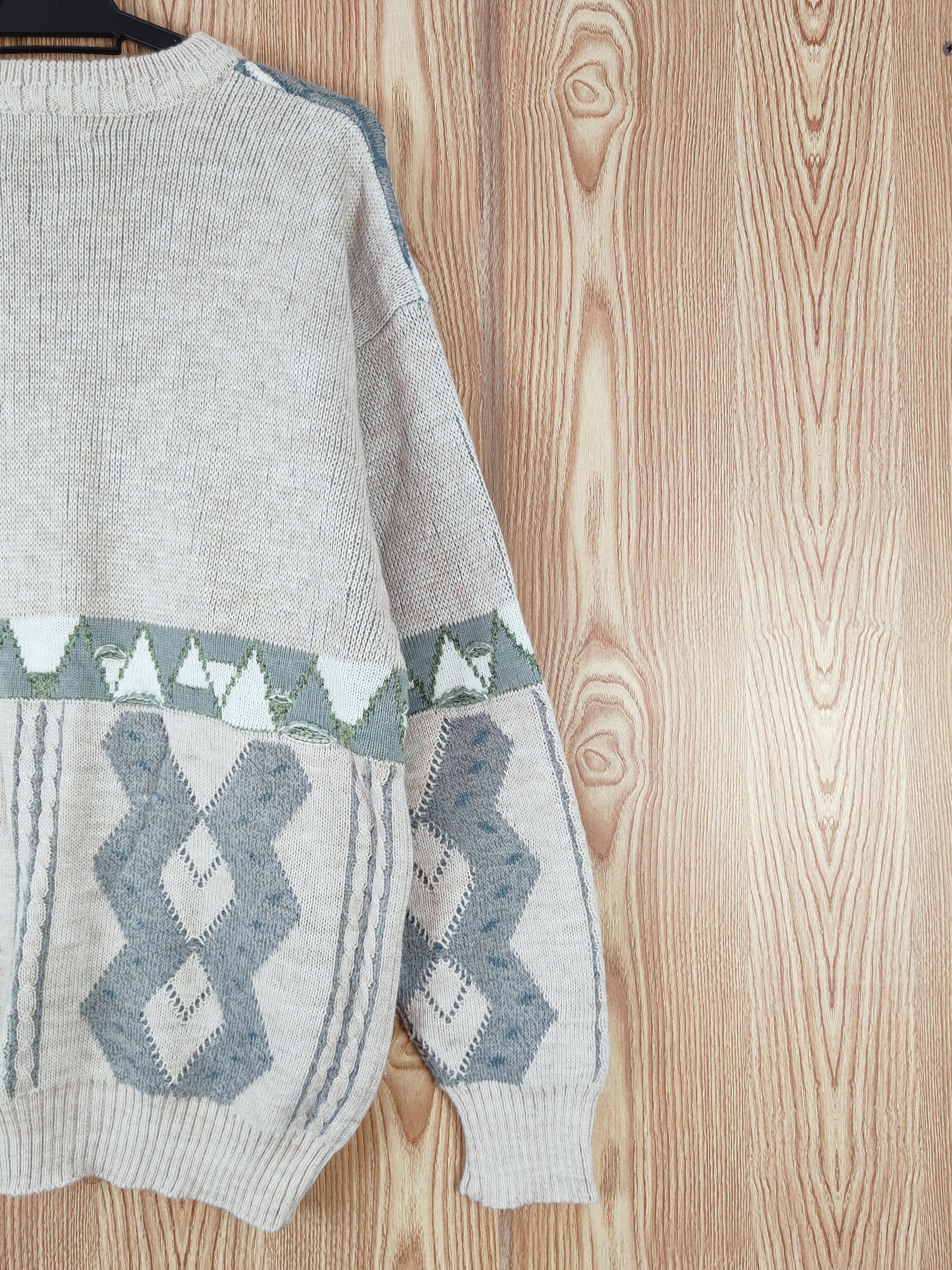 Vintage D Louis Pitaud Light Brown Knitwear Sweatshirts #W771 Size US L / EU 52-54 / 3 - 9 Thumbnail