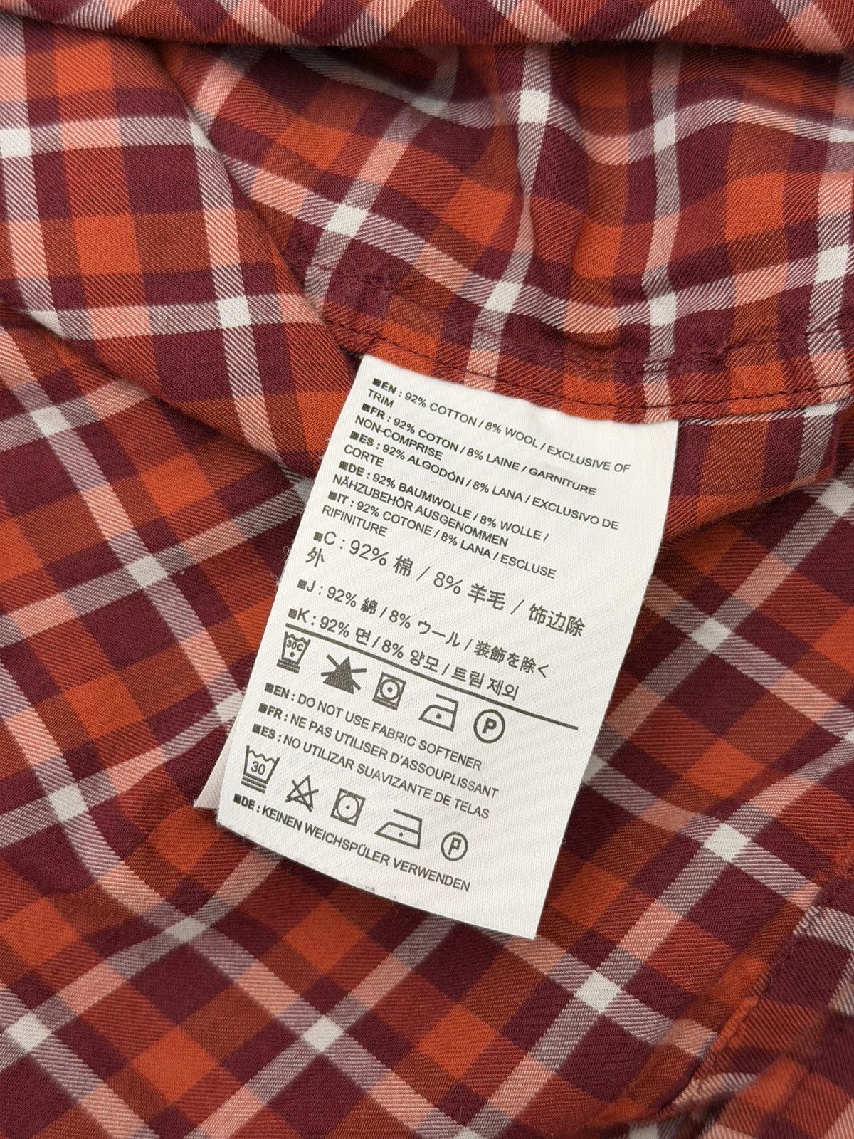 Arc'teryx Arcteryx Red Plaid Shirt 2016 CottonWool Hiking Camp Outdoor Size US M / EU 48-50 / 2 - 7 Thumbnail