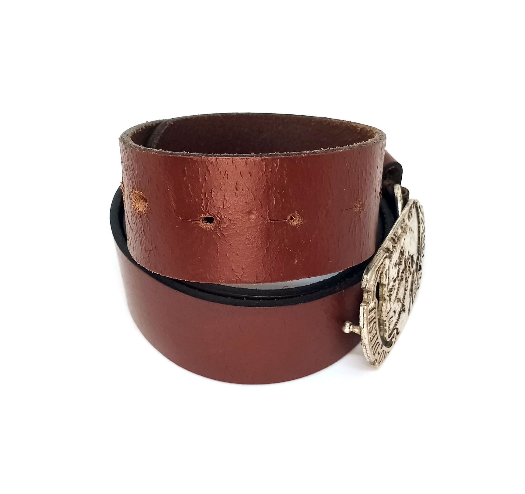 Diesel Diesel Only The Brave Belt Brown Leather Size 95/38 Size 38 - 9 Thumbnail