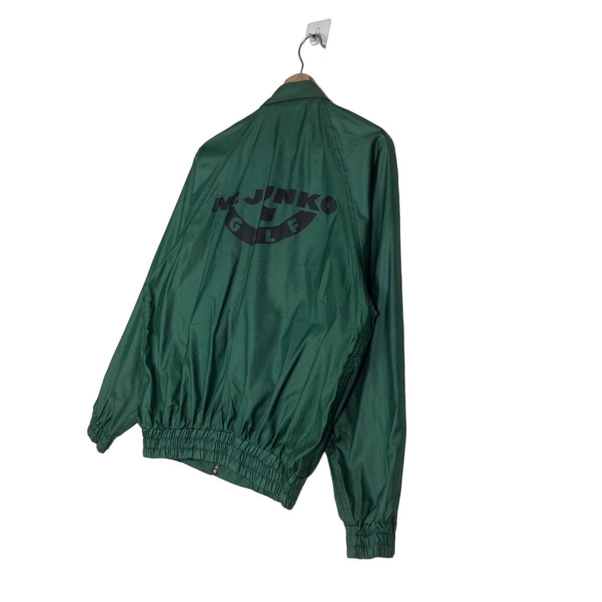 Japanese Brand 🔥Rich Green Vintage Bomber Jacket Nylon Mr Junko Japan Size US M / EU 48-50 / 2 - 10 Thumbnail