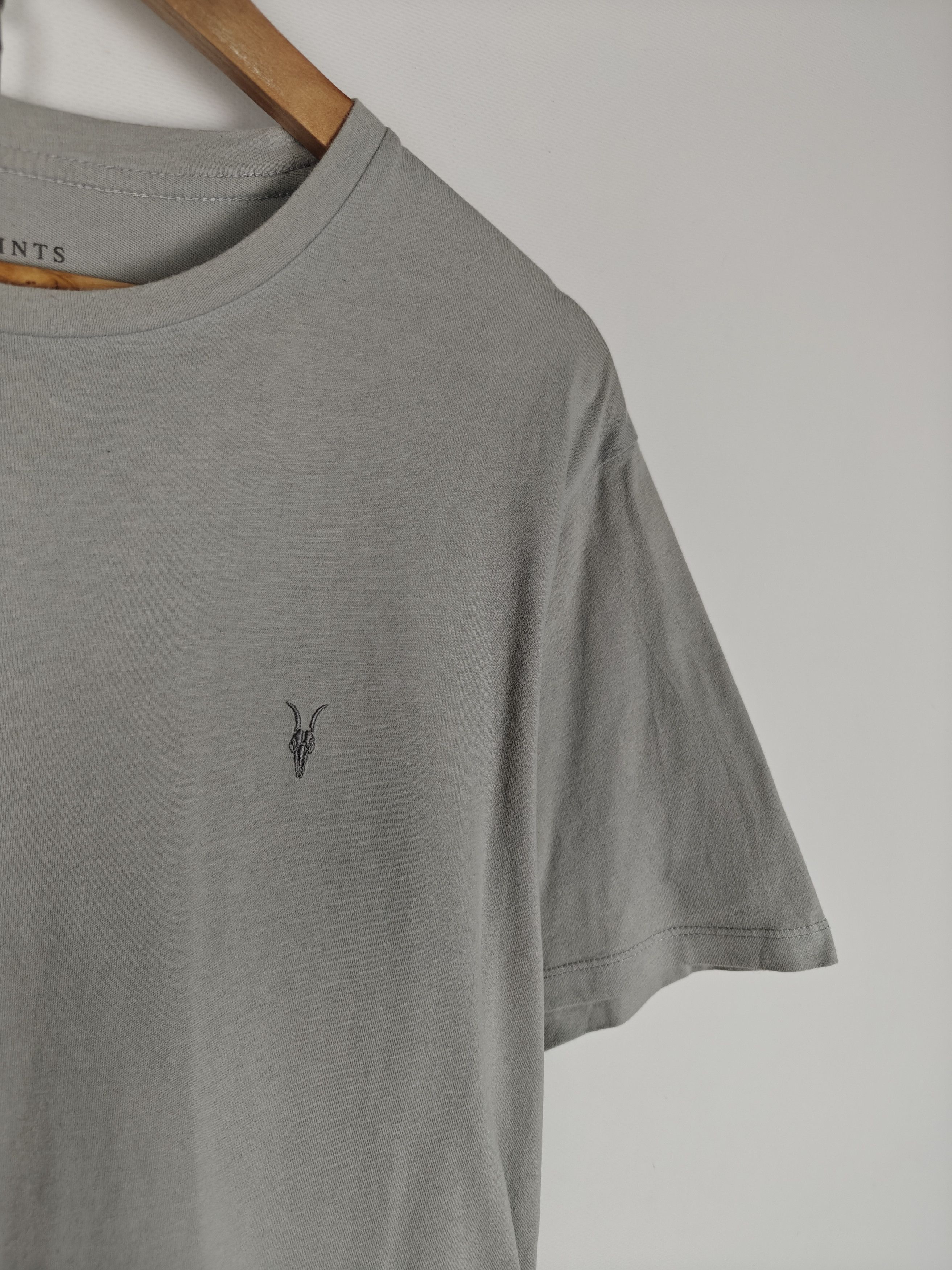 Allsaints Allsaints T-Shirt Brace Tonic Crew Tee Gray Logo size XL Size US XL / EU 56 / 4 - 4 Thumbnail