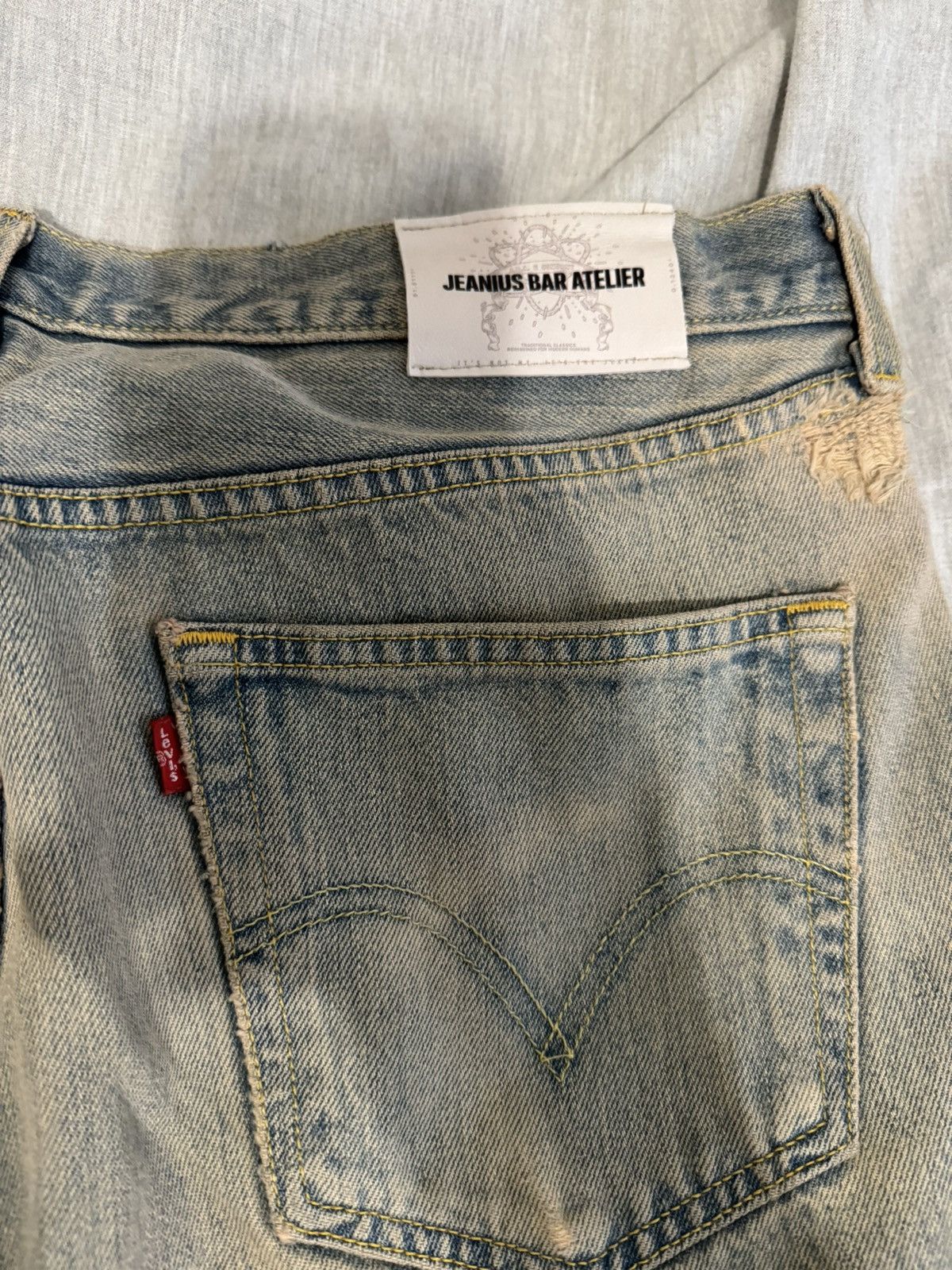Levi's SANDWASH TRI-TONE FLARE DENIM Size US 36 / EU 52 - 4 Thumbnail