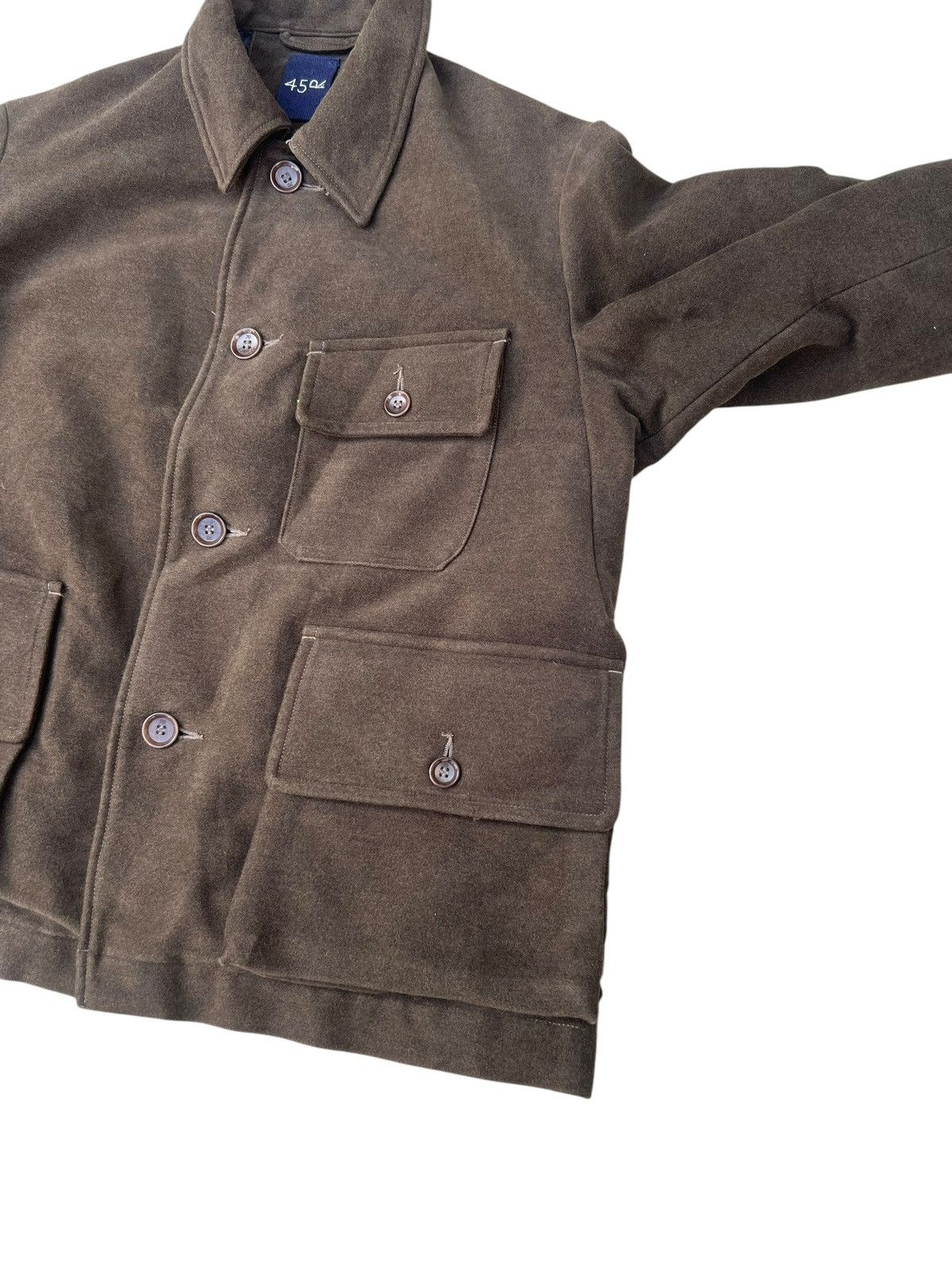 45rpm 45rpm Japan Suede Cotton Down Coat Cargo Jacket Size 2 Size US M / EU 48-50 / 2 - 10 Thumbnail