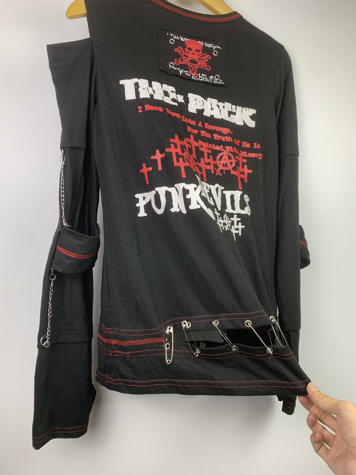 14th Addiction × If Six Was Nine × Japanese Brand Japanese Gothic the pack Punk Devils dark style Size US M / EU 48-50 / 2 - 9 Thumbnail