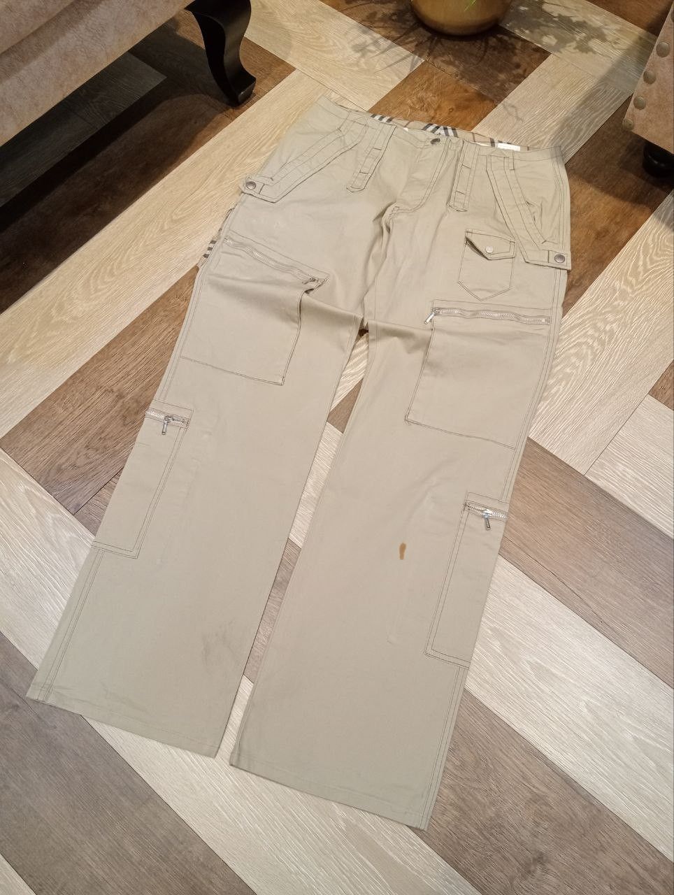 Burberry BURBERRY BLACK LABEL CARGO PANTS Size 31" - 2 Thumbnail