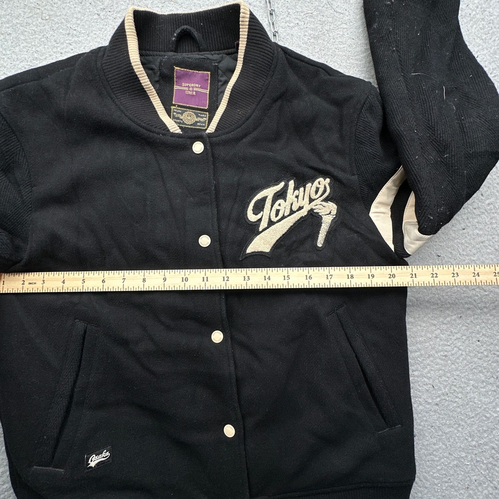 Other Superdry Tokyo Varsity Souvenir Jacket Womens 8 Medium Size M / US 6-8 / IT 42-44 - 6 Thumbnail