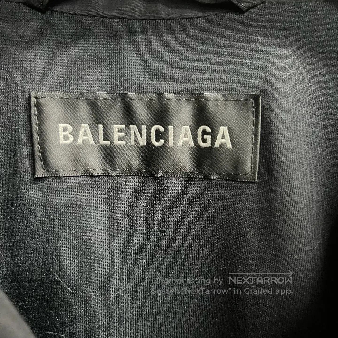 Balenciaga Balenciaga 2024 Black Letter Print Zip Jacket. Size US S / EU 44-46 / 1 - 2 Thumbnail
