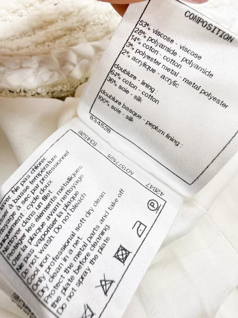 Chanel Chanel White skirt and short skirt Size 25" / US 0 / IT 36 - 7 Thumbnail