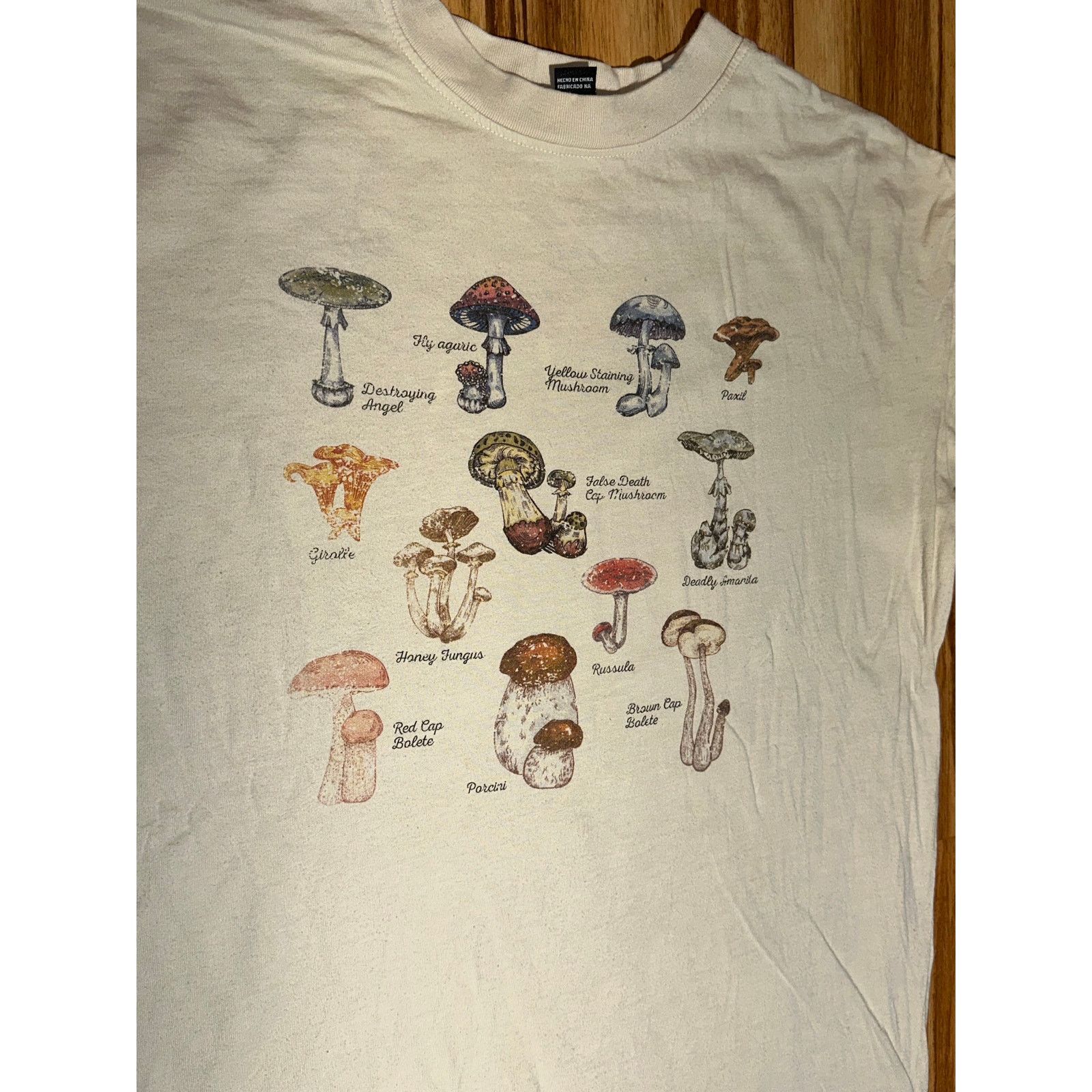 Forever 21 Forever 21 Mushroom Guide Size Medium Shirt Size M / US 6-8 / IT 42-44 - 3 Thumbnail
