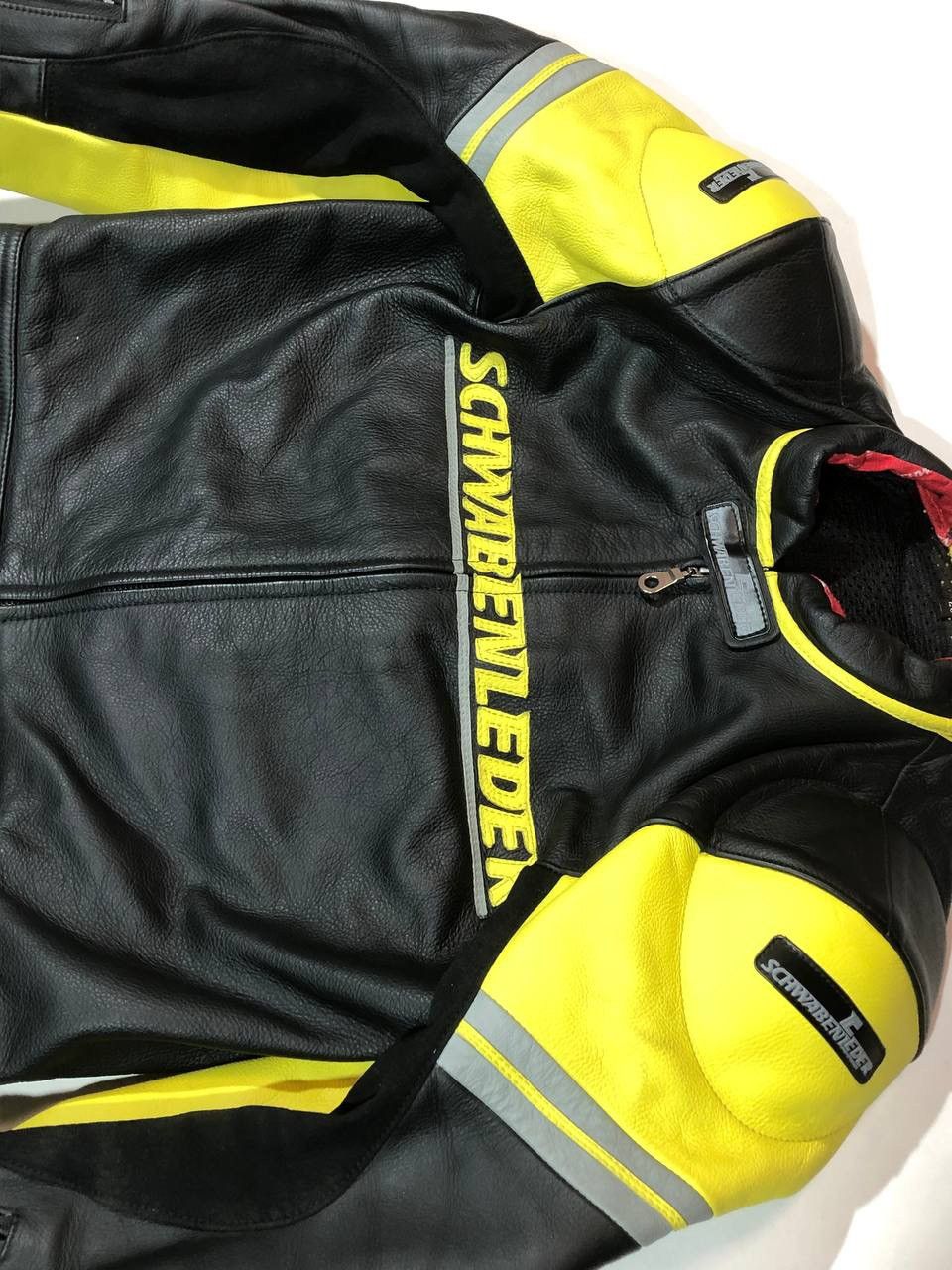 Genuine Leather × NASCAR Schwabenleder Racing Moto Leather Jacket Size US M / EU 48-50 / 2 - 3 Thumbnail