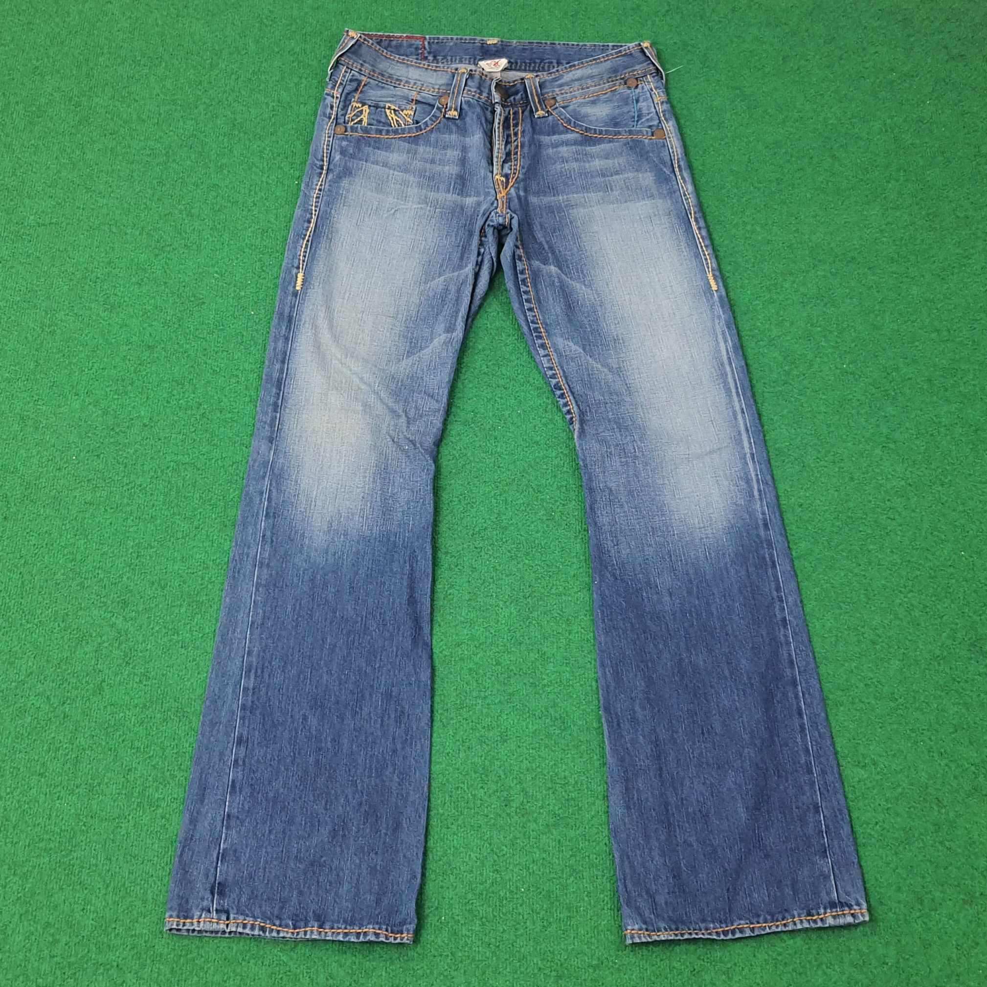 True Religion Vintage True Religion American Brand Jeans C258N10 Size US 33 - 4 Thumbnail