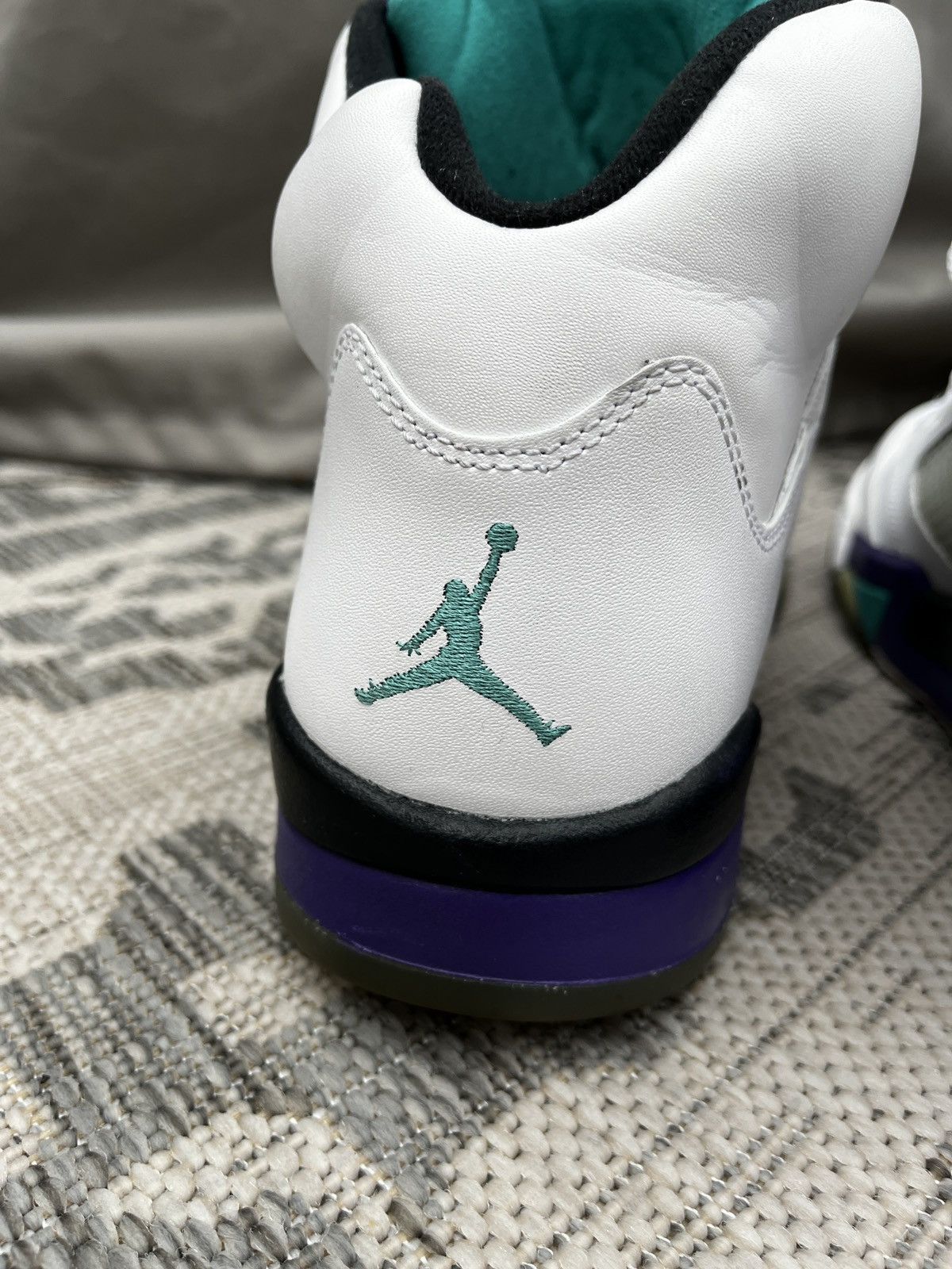 Jordan Brand Air Jordan 5 White Grape Sneakers (unisex) Size US 12 / EU 45 - 15 Thumbnail