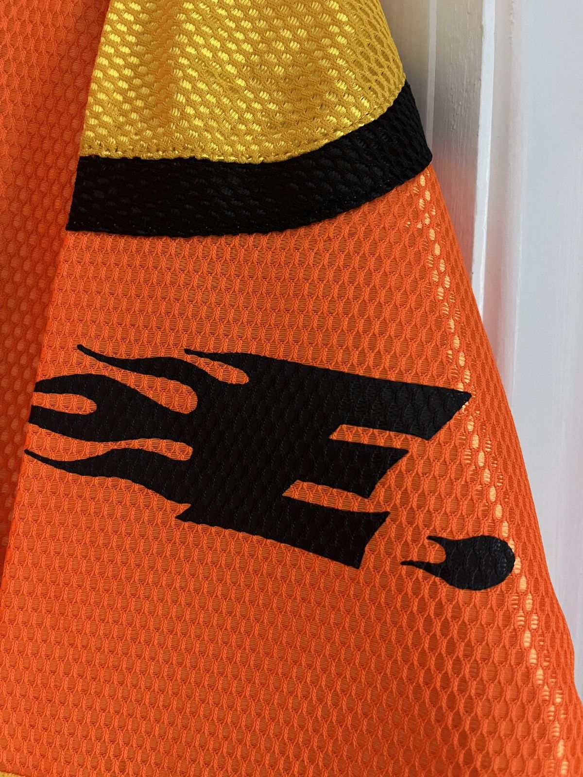 Japanese Brand NWT RE. Japanese Brand Safety Orange Super Kawaii Jersey OS Size ONE SIZE - 5 Thumbnail