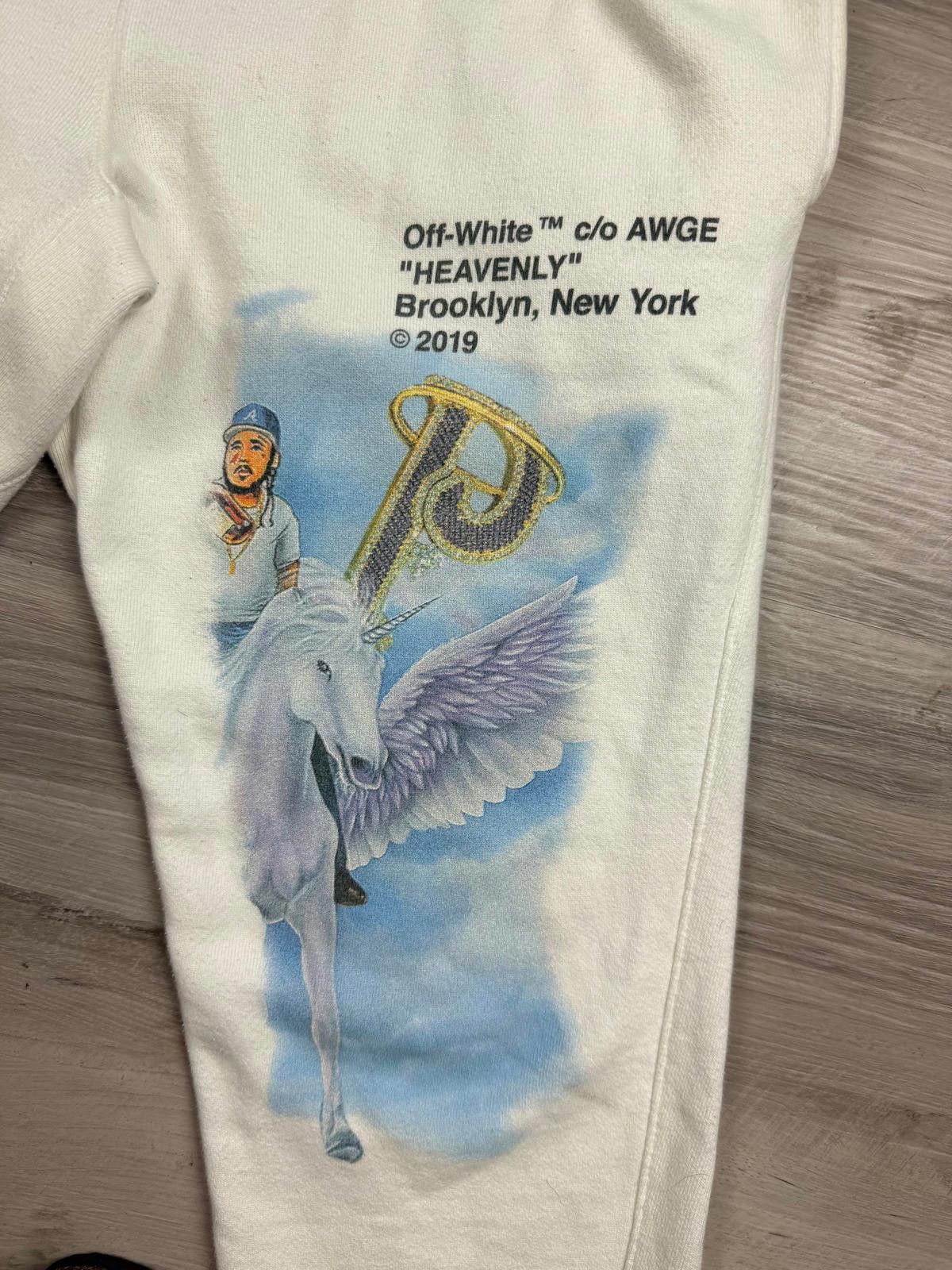 Off-White ASAP Yams x Off-White Heavenly Sweatpants Yams Day Size US 32 / EU 48 - 4 Thumbnail