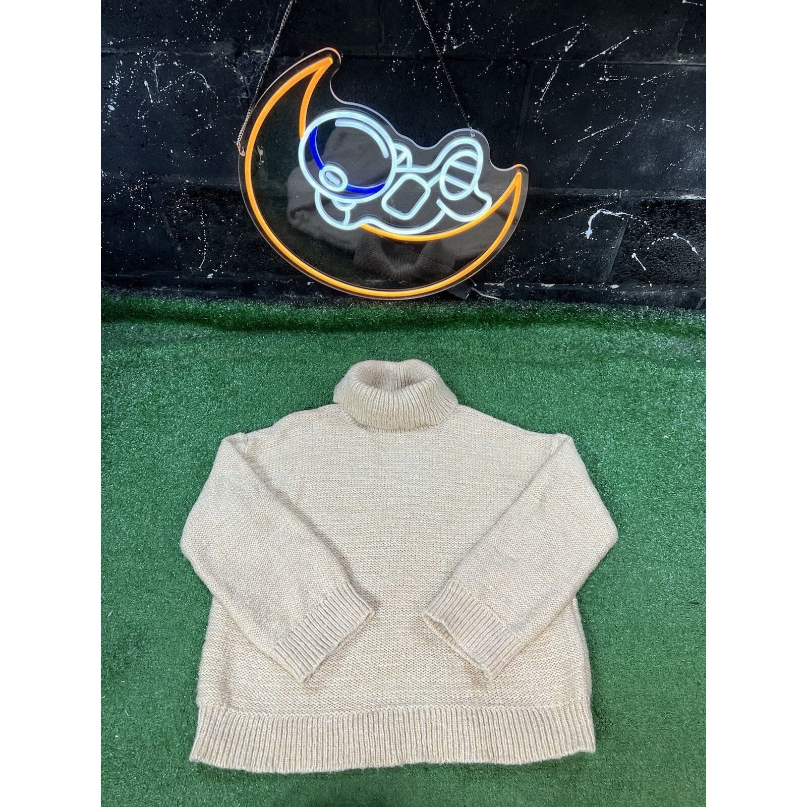 Haven Haven Well Within Sweater Size M Chunky Knit Beige Size M / US 6-8 / IT 42-44 - 1 Thumbnail