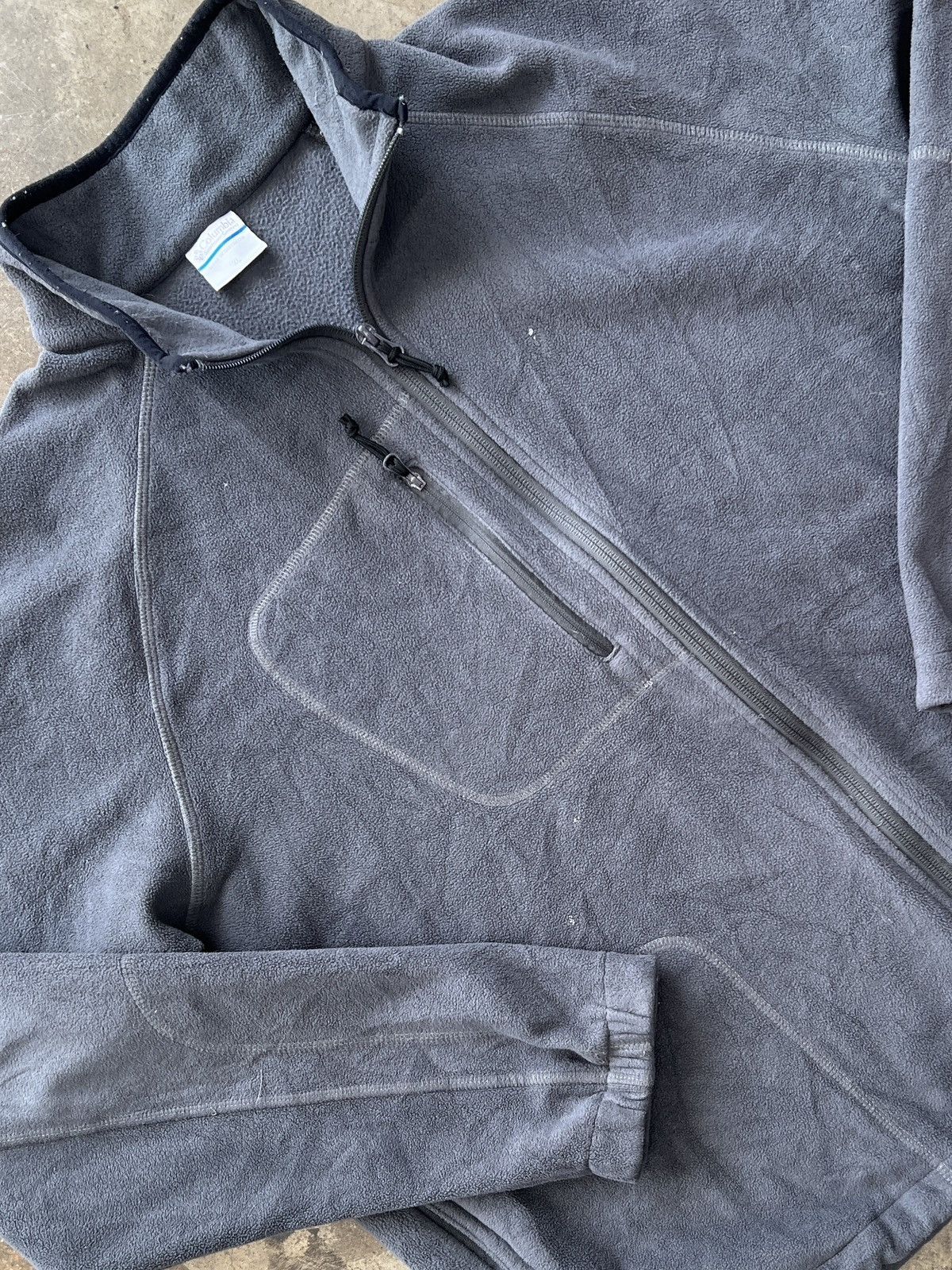 Columbia Columbia Fleece Full Zip Jacket Grey XL Size US XL / EU 56 / 4 - 1 Thumbnail