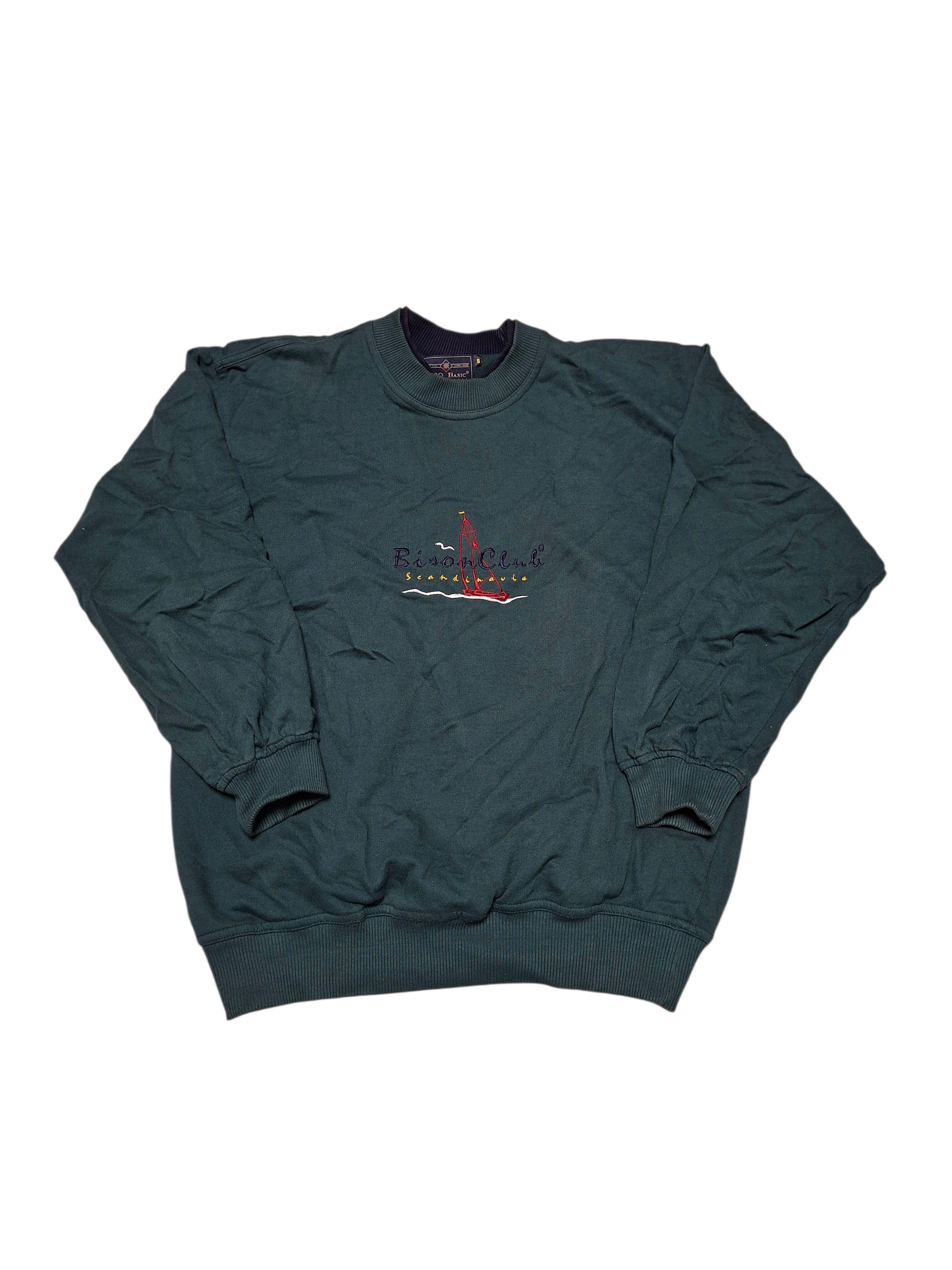Other BISON SCANDINAVIA VINTAGE 90S MADE IN DENMARK SWEATSHIRT Size US S / EU 44-46 / 1 - 1 Thumbnail