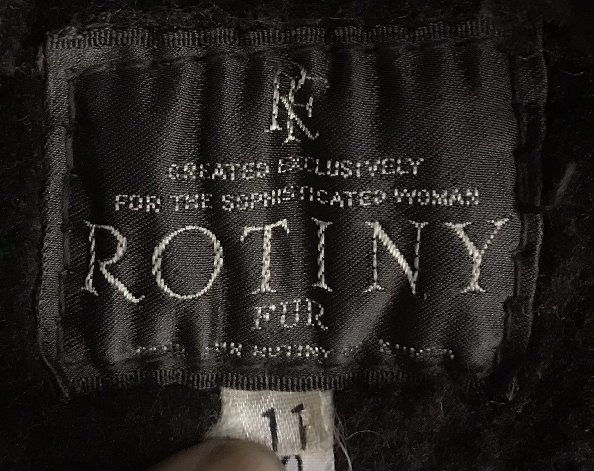 Leather × Vintage Vintage Rotiny Fur Leather Jacket Size US M / EU 48-50 / 2 - 8 Thumbnail