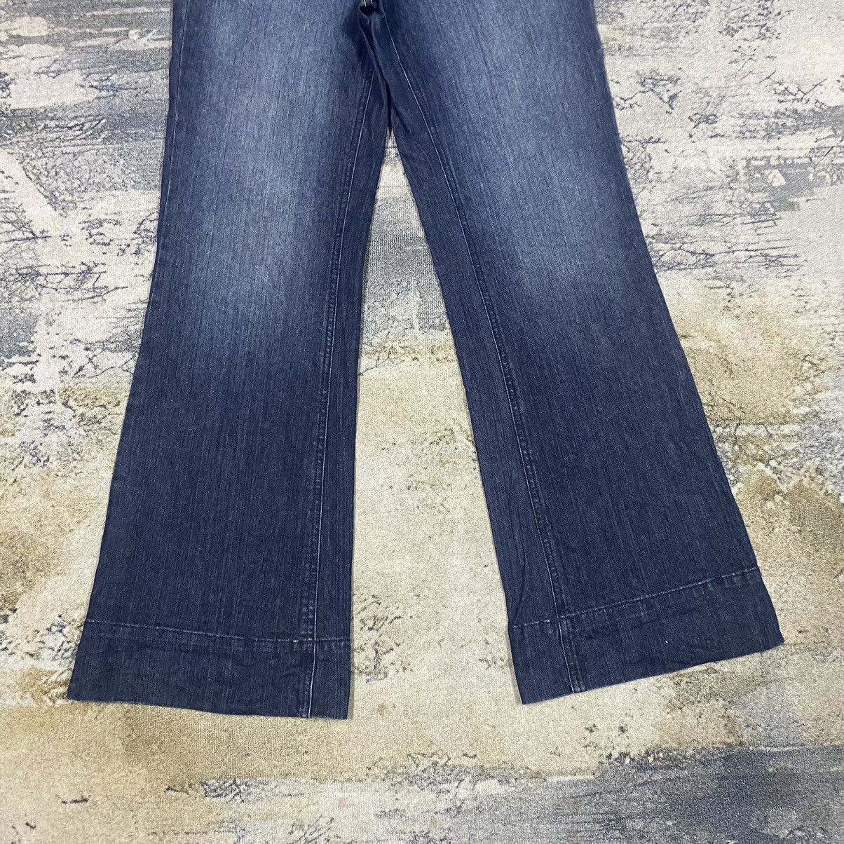 Japanese Brand Newyork Flare Bell bottom Denim Trousers Size 32" / US 10 / IT 46 - 5 Thumbnail
