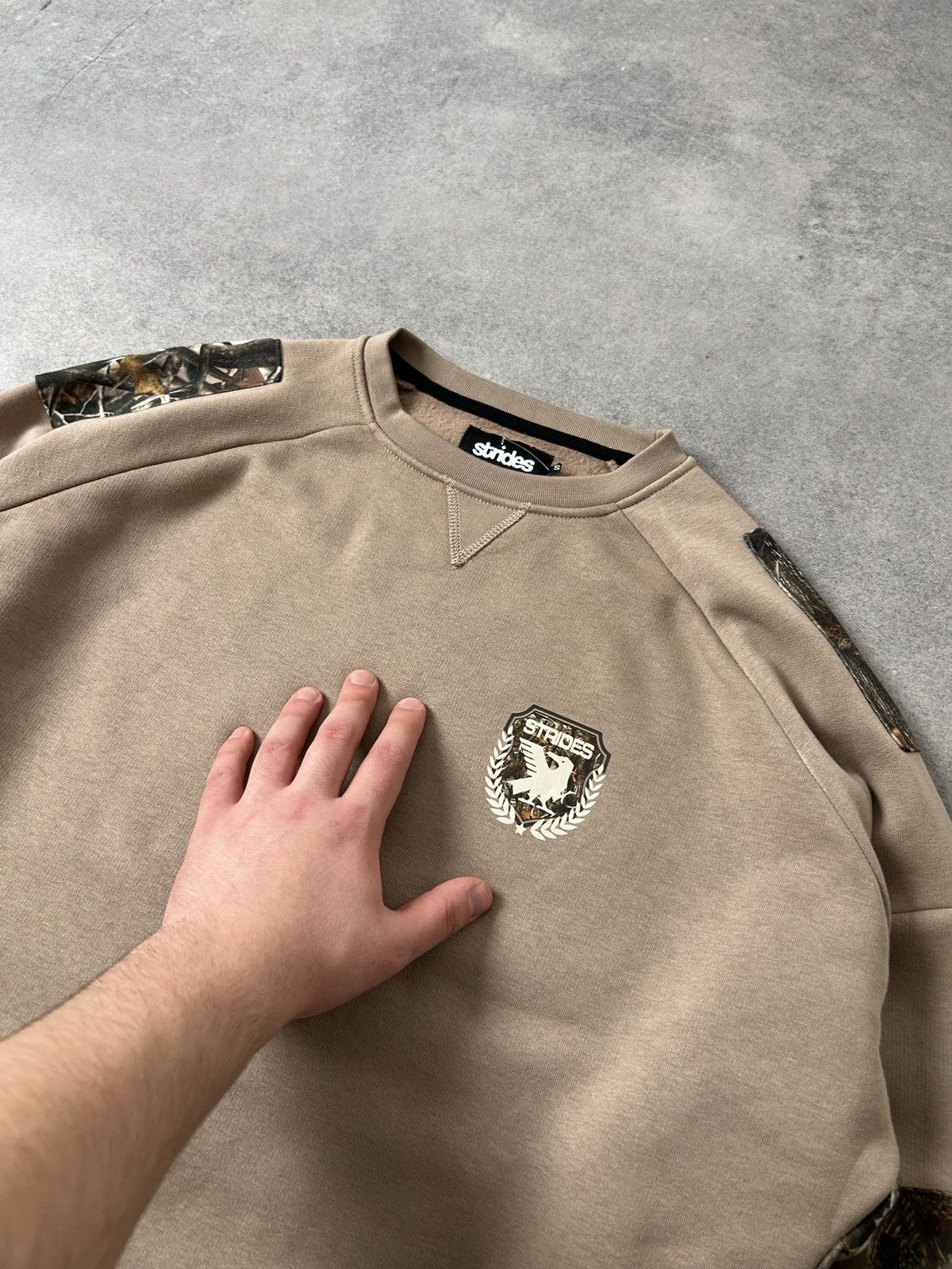 Other Strides Camo beige sweatshirt camo frost mens Size US S / EU 44-46 / 1 - 3 Thumbnail