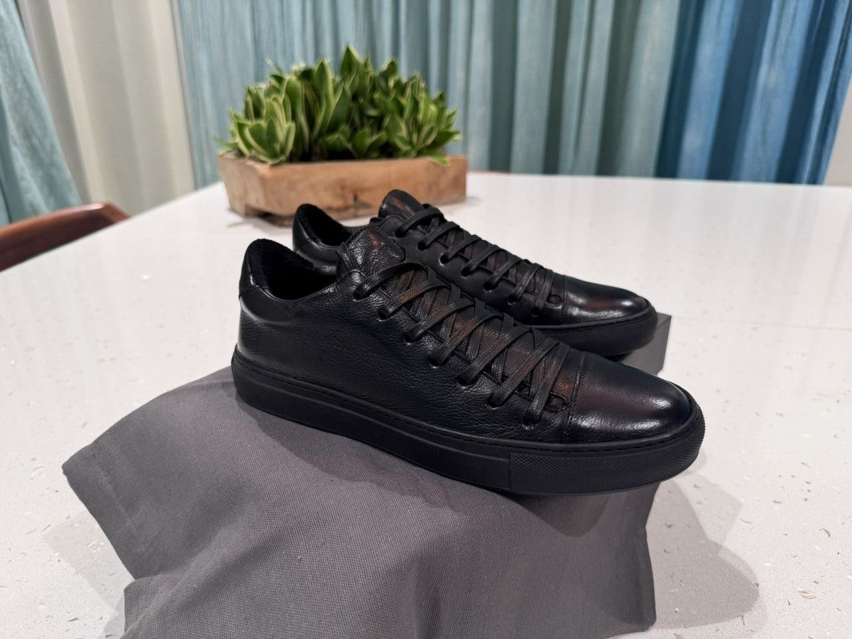 John Varvatos John Varvatos Reed Low Top Leather Sneaker Size US 7.5 / EU 40-41 - 12 Thumbnail