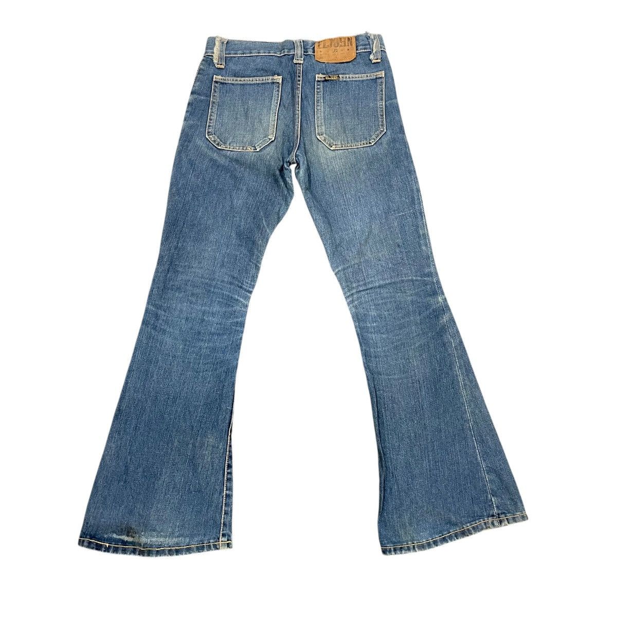 Big John Vintage 80s EL John Big John BootCut Denim Jeans Size 28" / US 6 / IT 42 - 5 Thumbnail