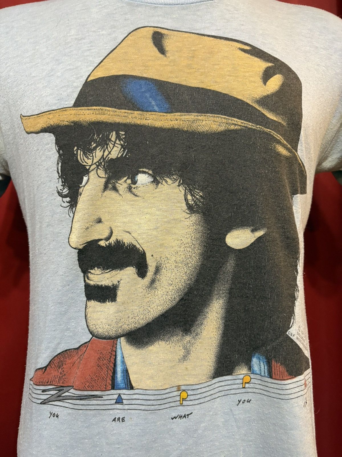 Band Tees Vintage Frank Zappa Tshirt 80’s Band Tee Concert Grail Size US L / EU 52-54 / 3 - 2 Thumbnail