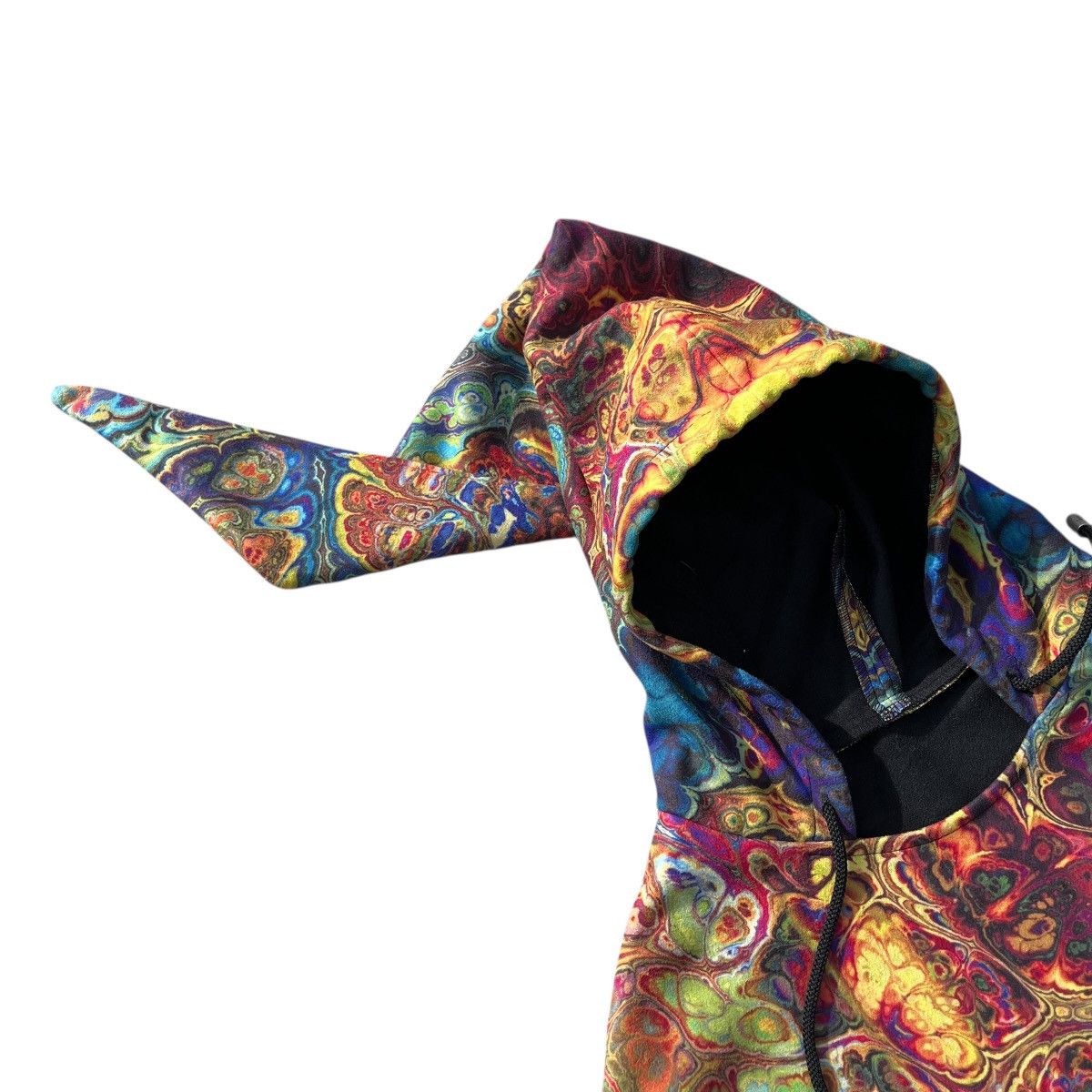 Vintage Psychedelic Hooded Poncho Size US XL / EU 56 / 4 - 5 Thumbnail