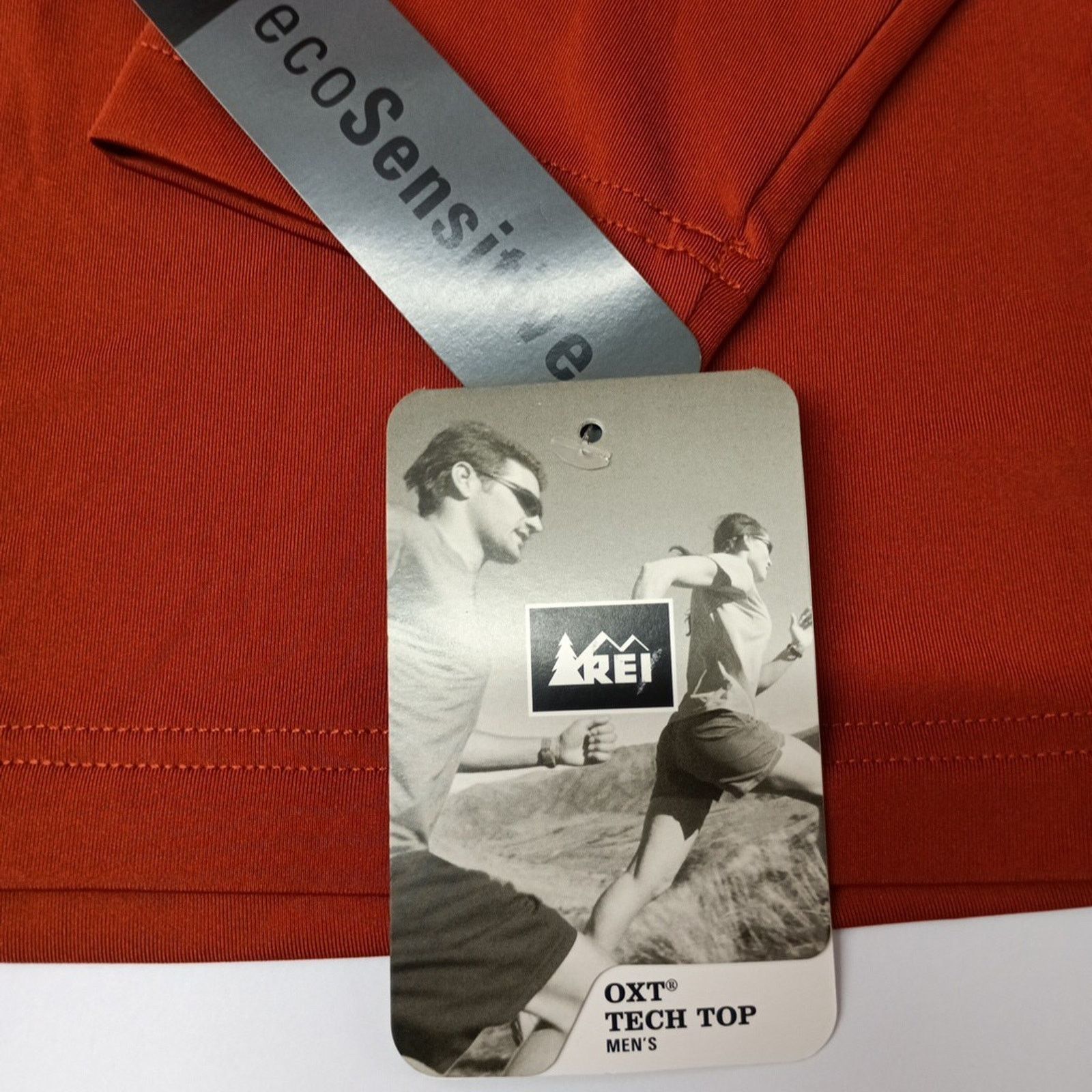 Rei REI Long Sleeve OXT Tech Tee T-Shirt Men's Size XL Red Rock Size US XL / EU 56 / 4 - 2 Thumbnail