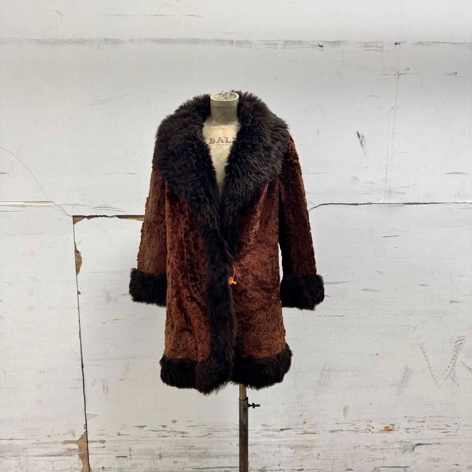 Other Vintage Penny Lane Genuine Lamb Fur Coat Size S / US 4 / IT 40 - 3 Thumbnail